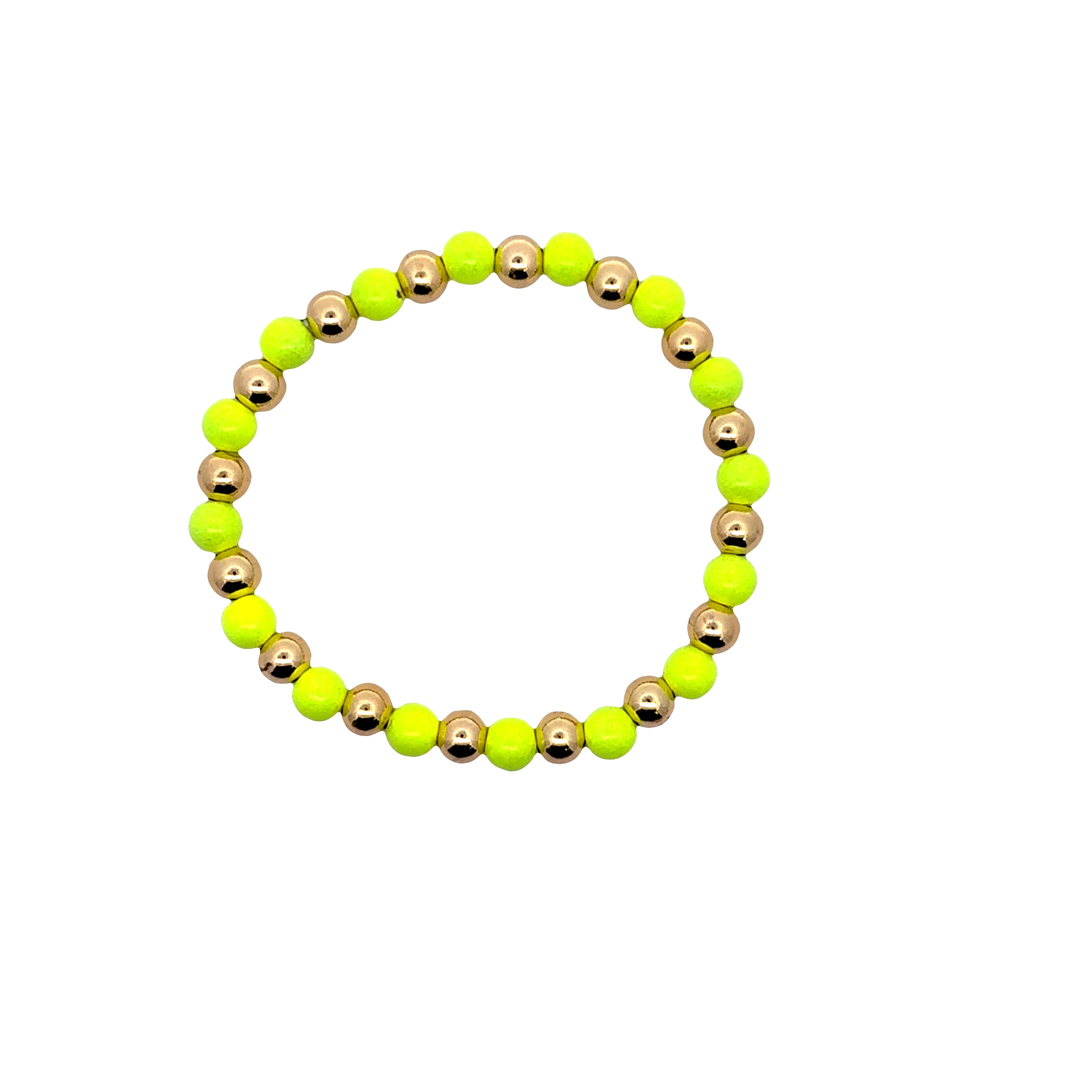 Neon Beads Bracelet