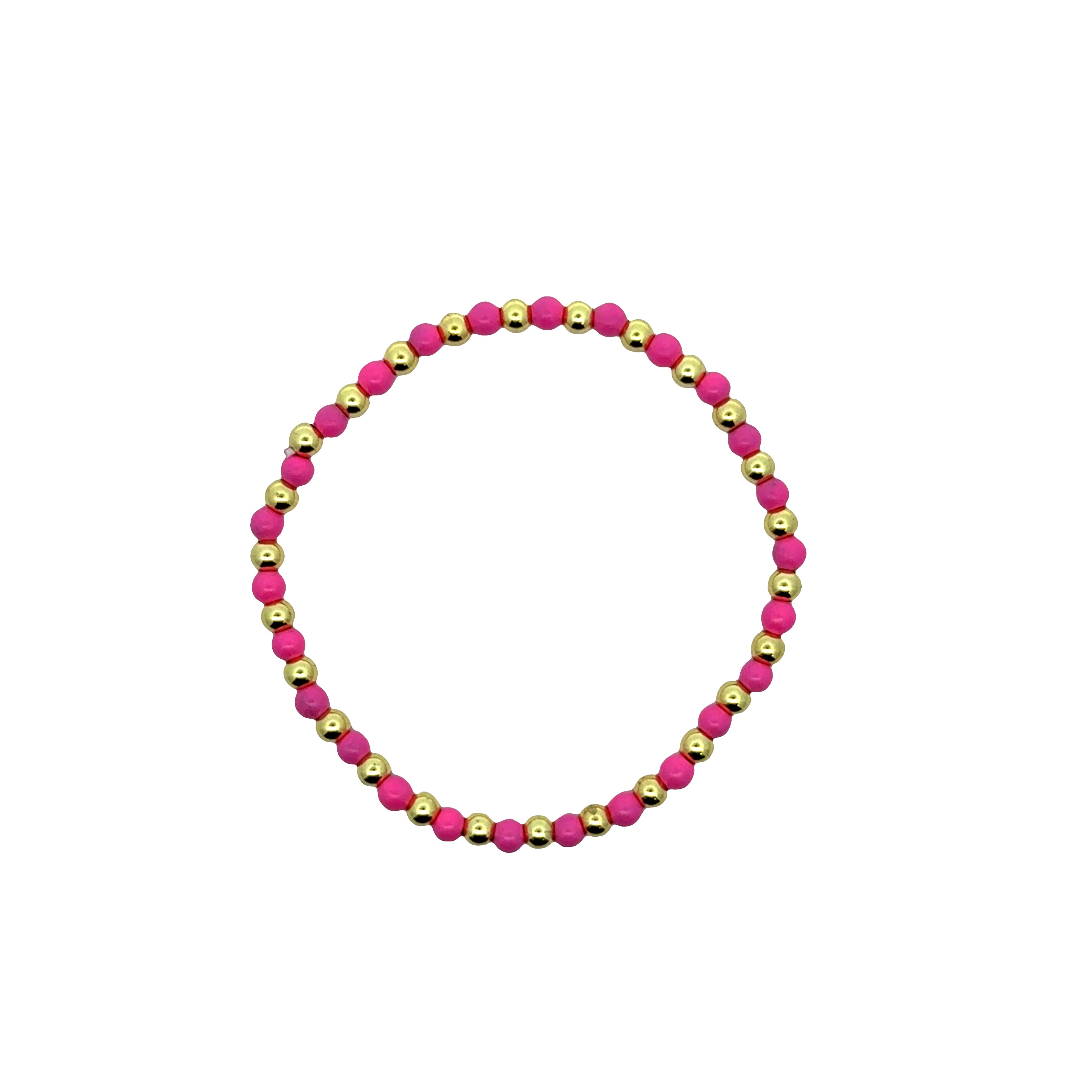Neon Beads Bracelet
