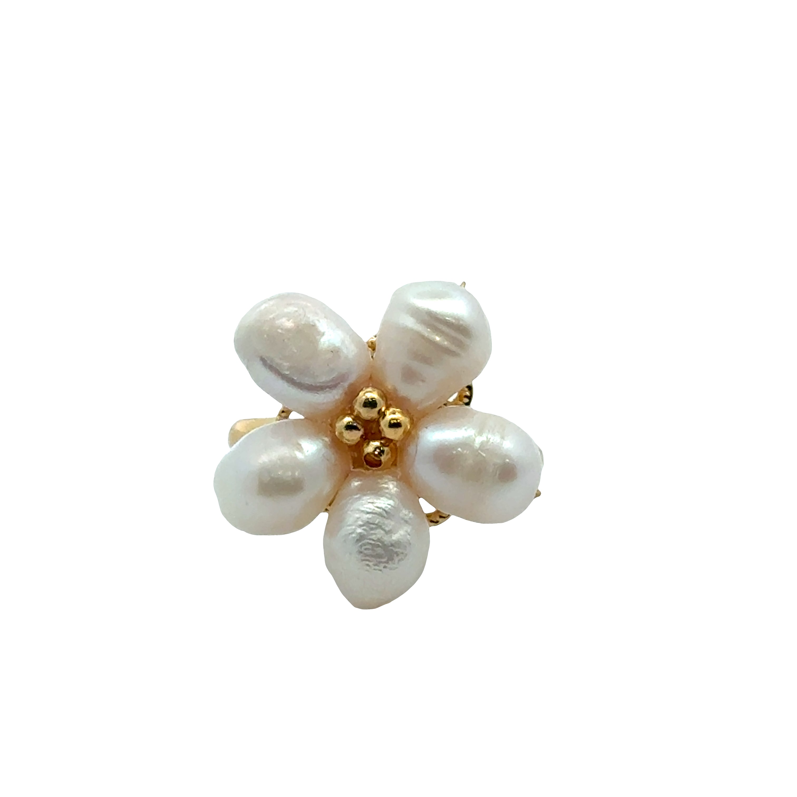 Flower Pearl Ring