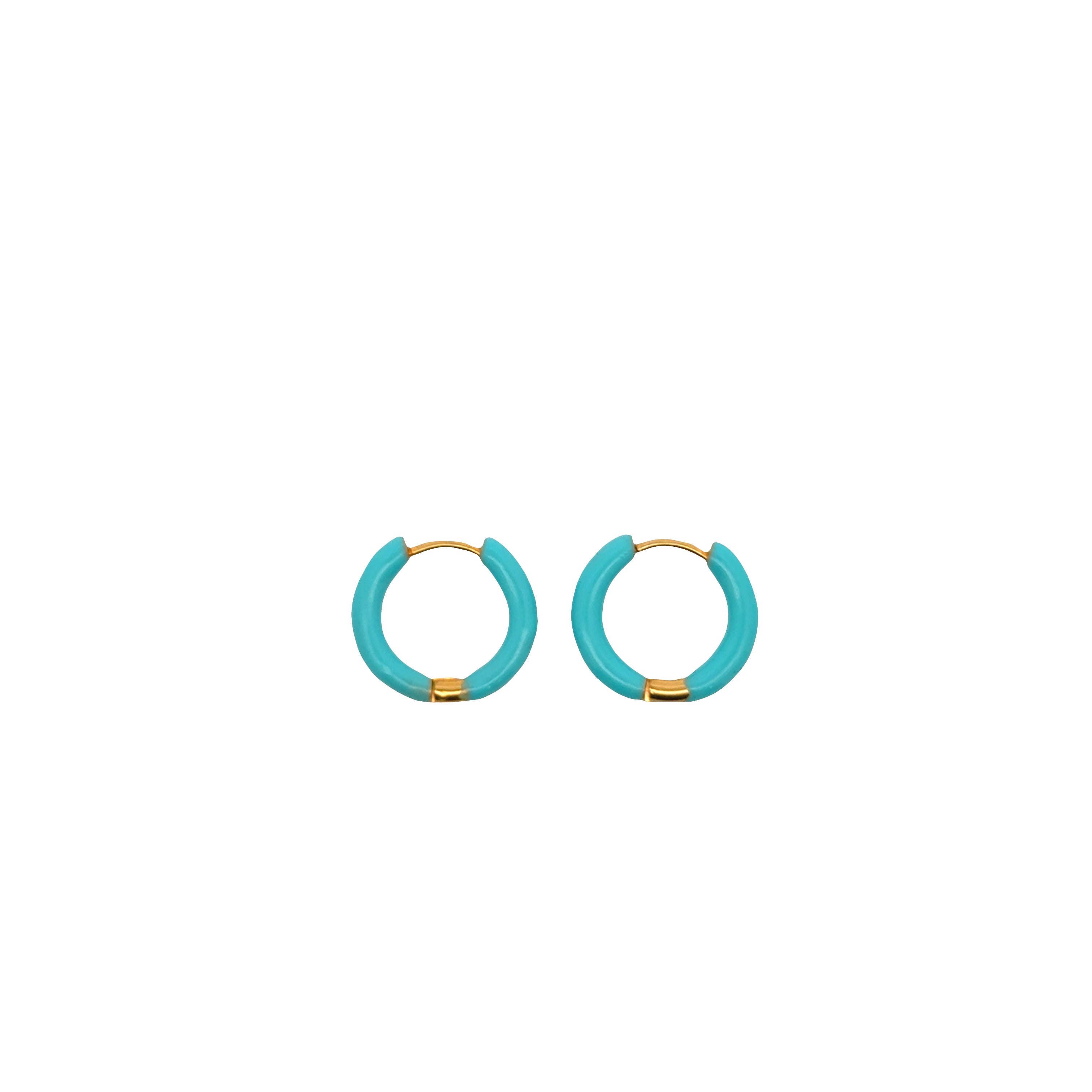 Enamel Basic Hoops