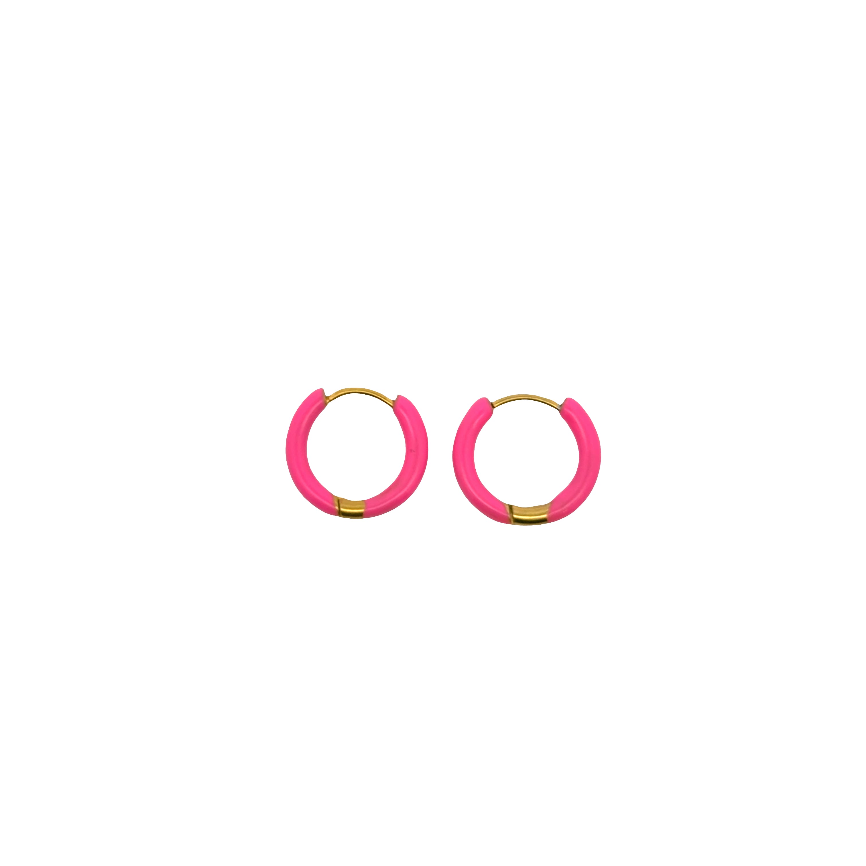 Enamel Basic Hoops