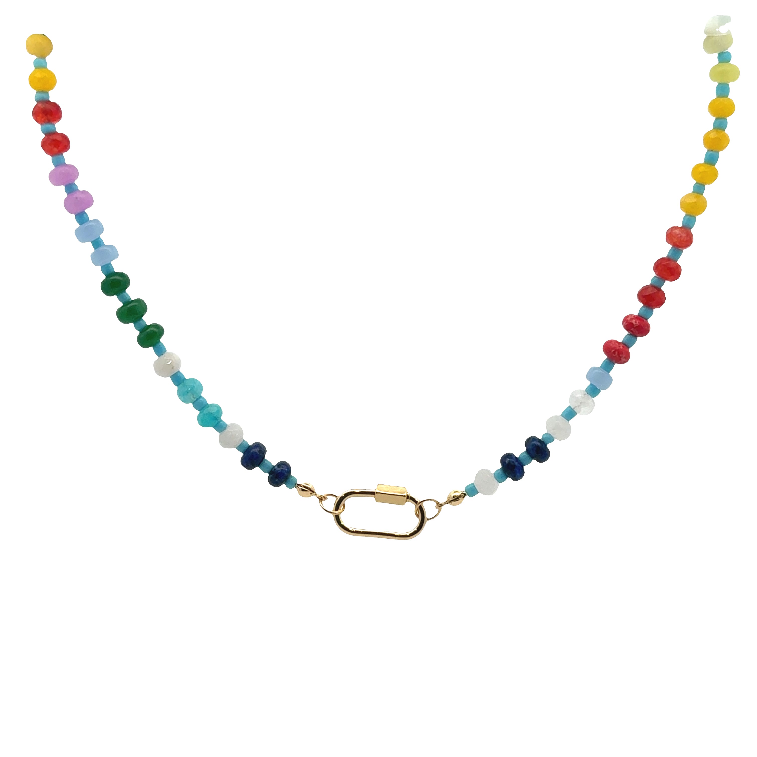 Rainbow Colors  Necklace