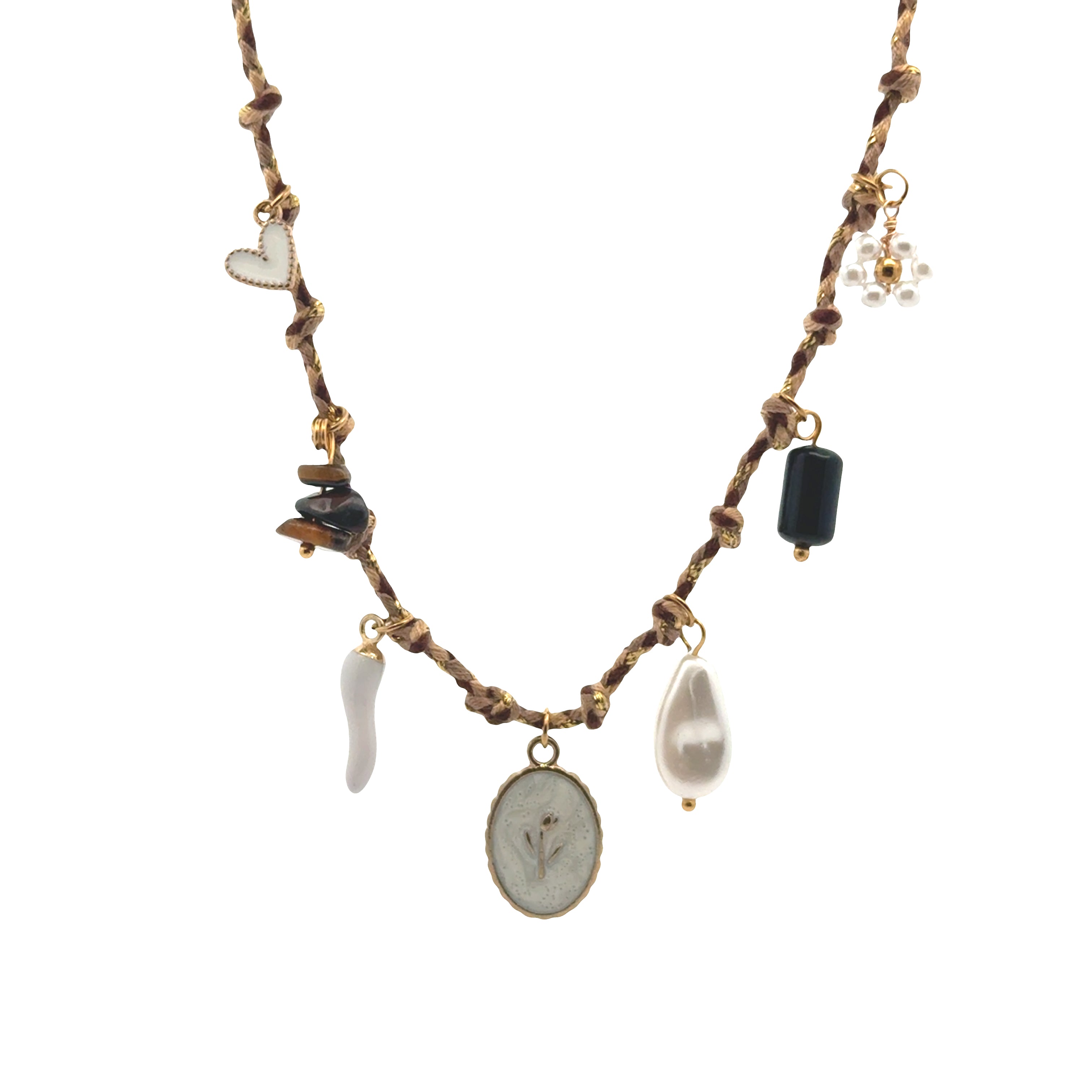 Sun and Sea Amulet Necklace