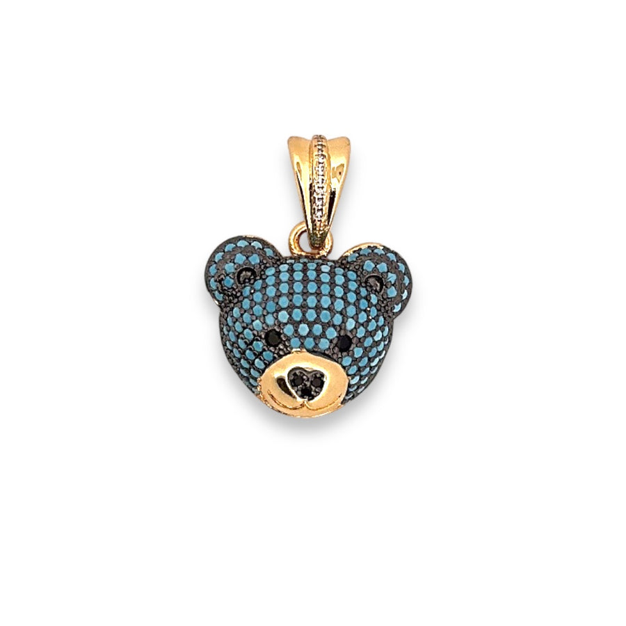 Zirconium Teddy Bear Charm