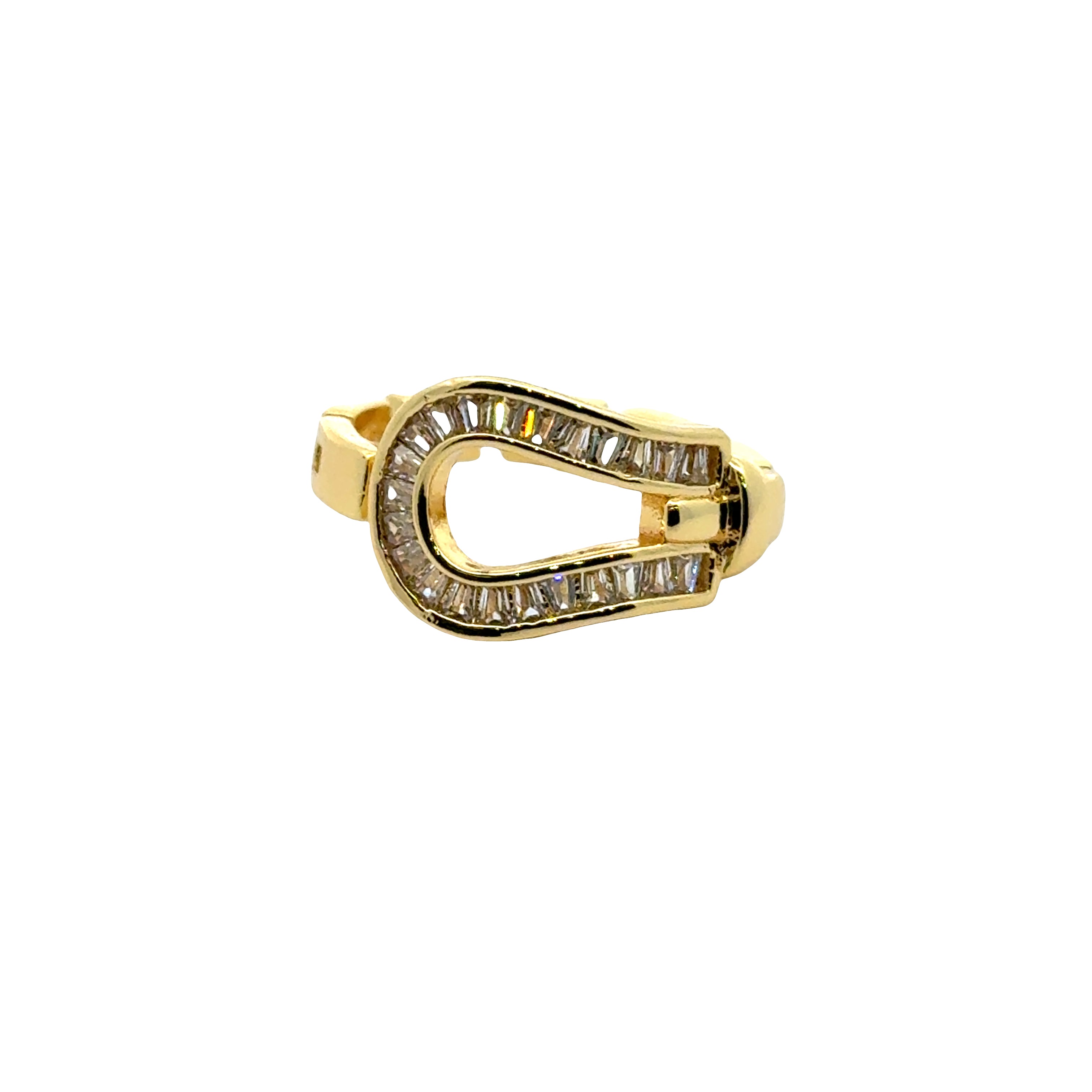 Horseshoe Glam Ring