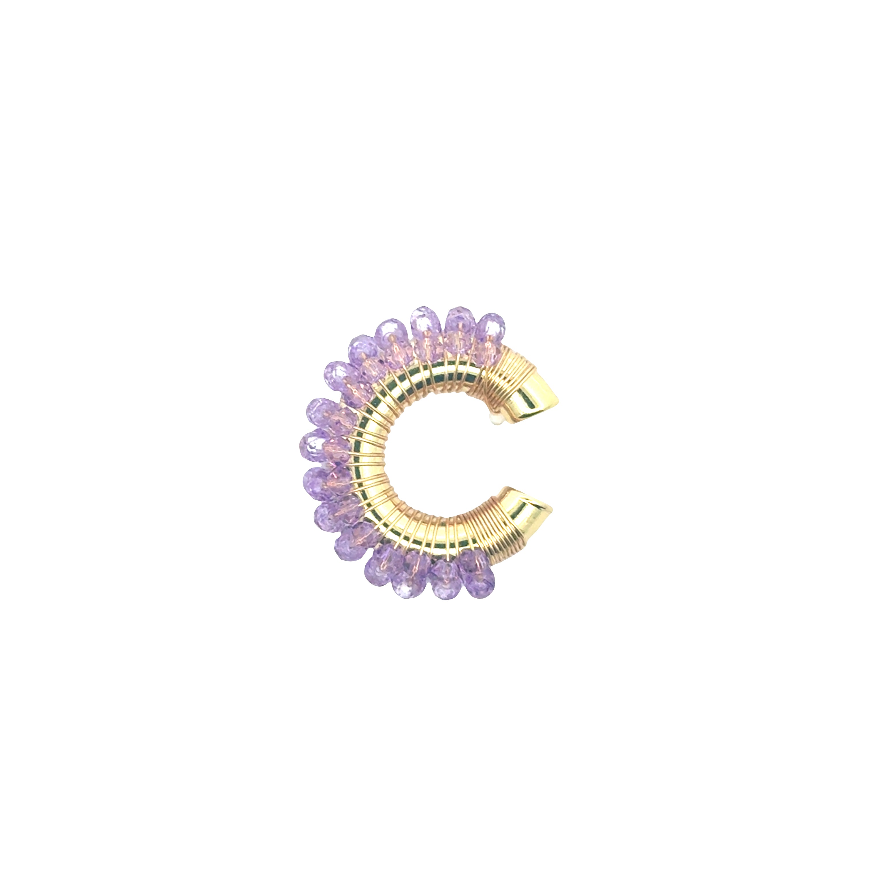 Crystal Color Earcuff