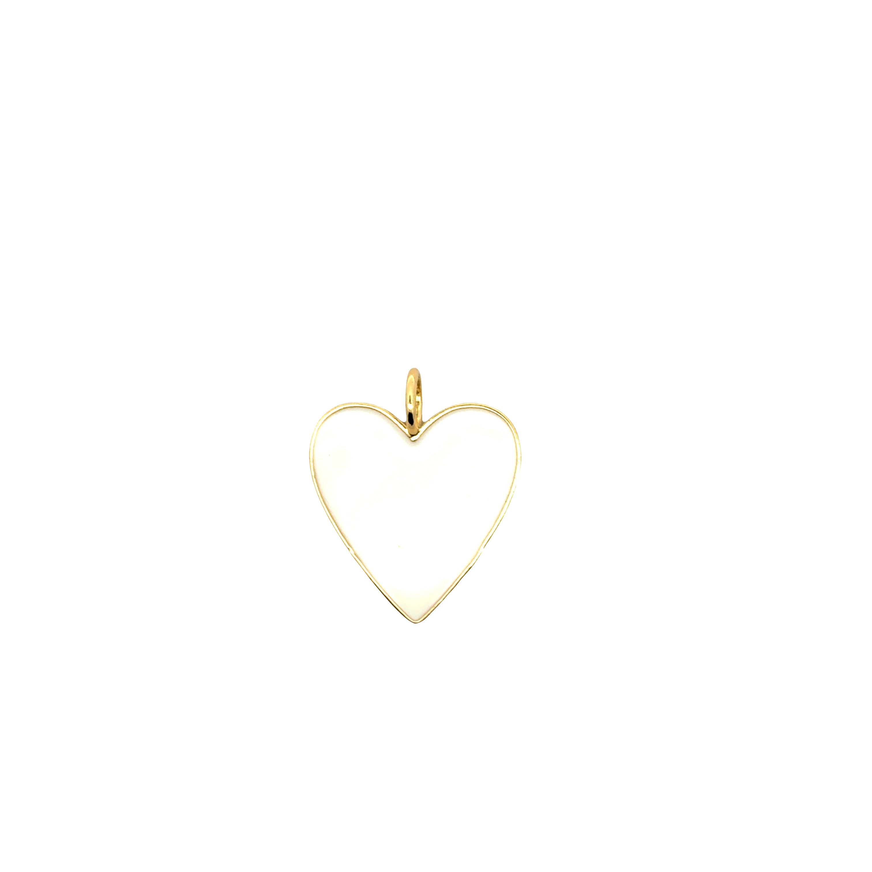 Small Heart Colors Charm