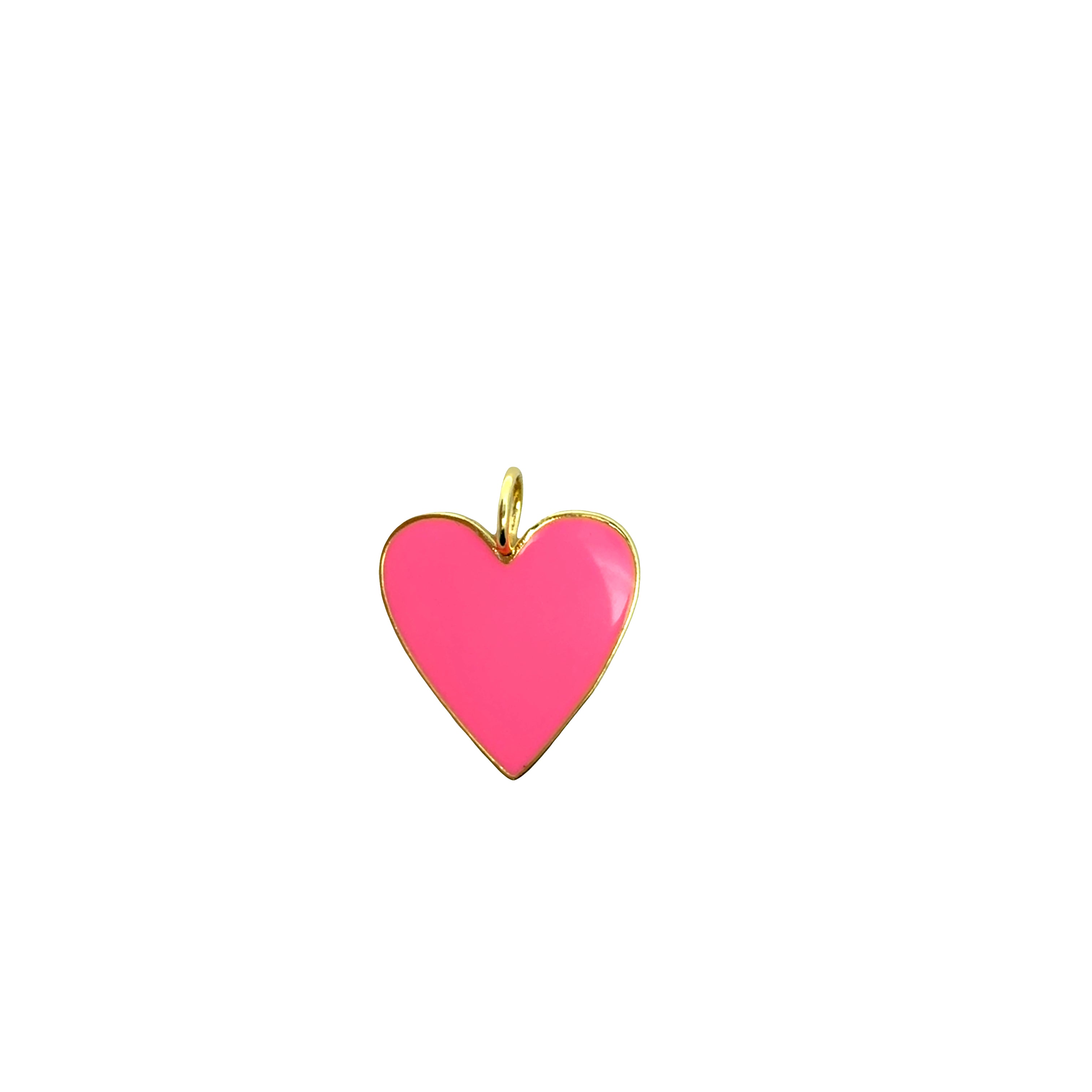 Small Heart Colors Charm