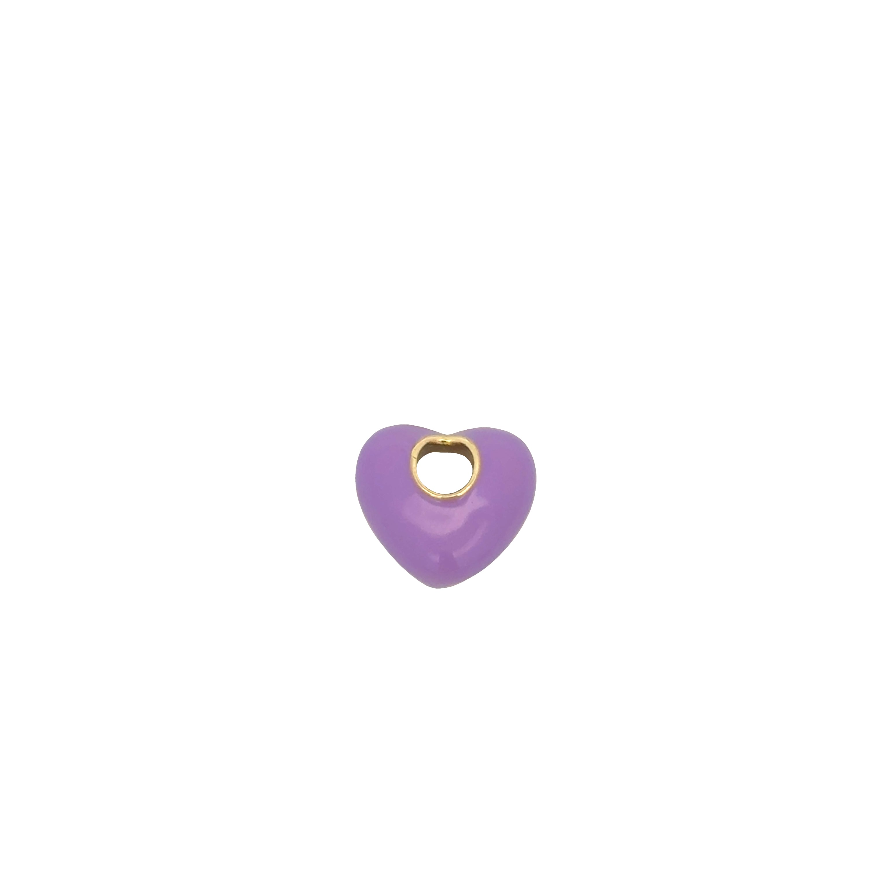Enamel Pop Hearts Charm