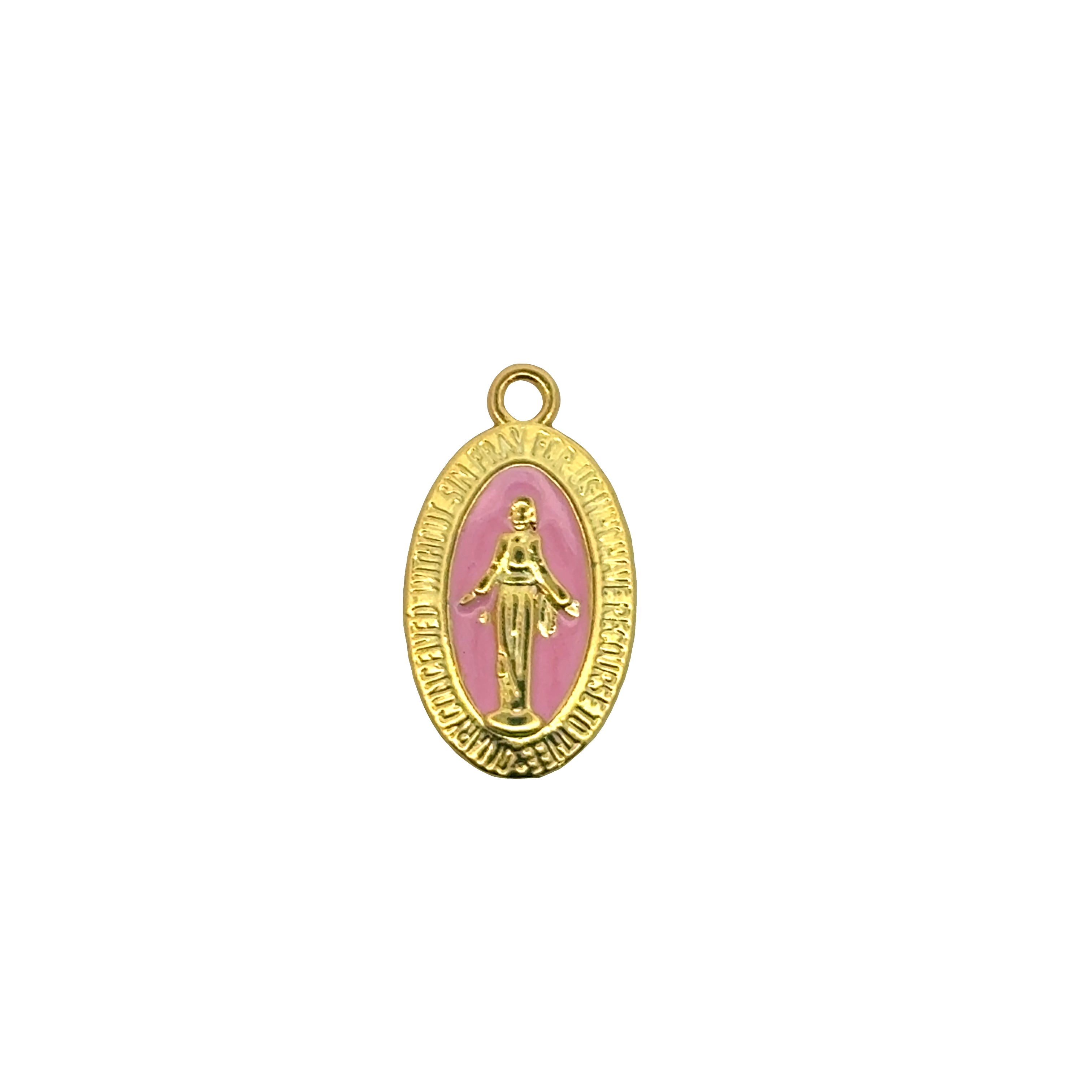 Enamel Guadalupe Charm