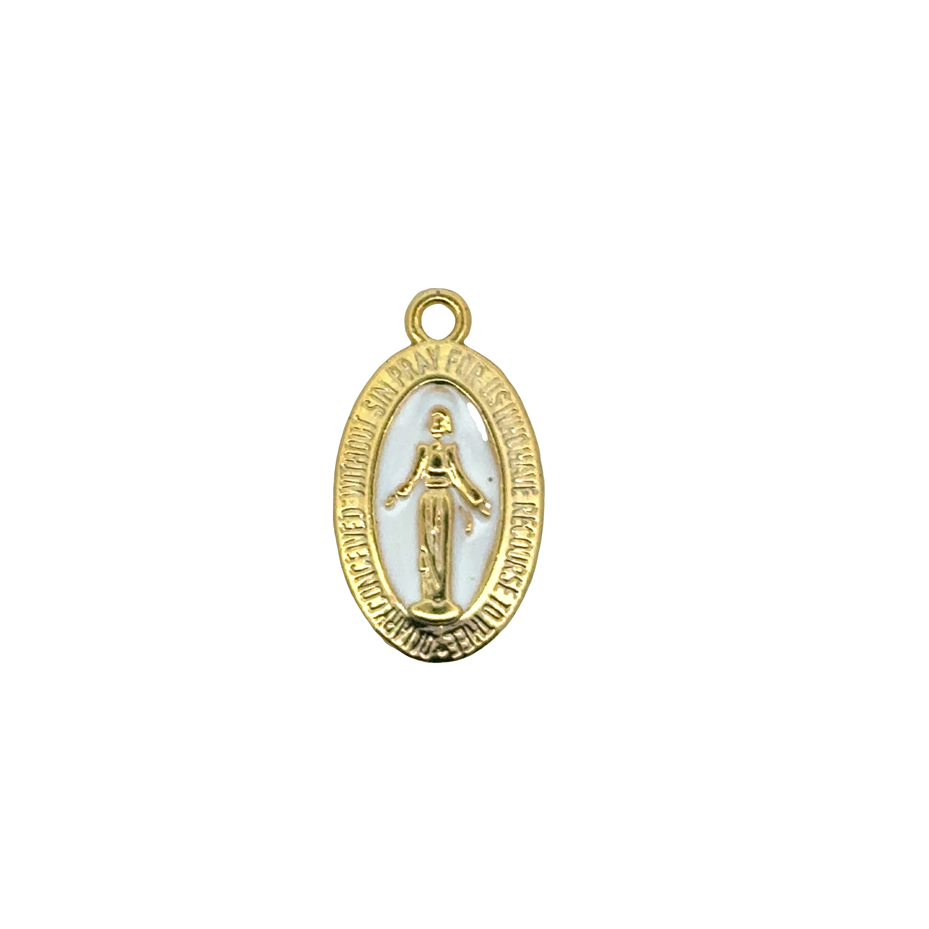 Enamel Guadalupe Charm