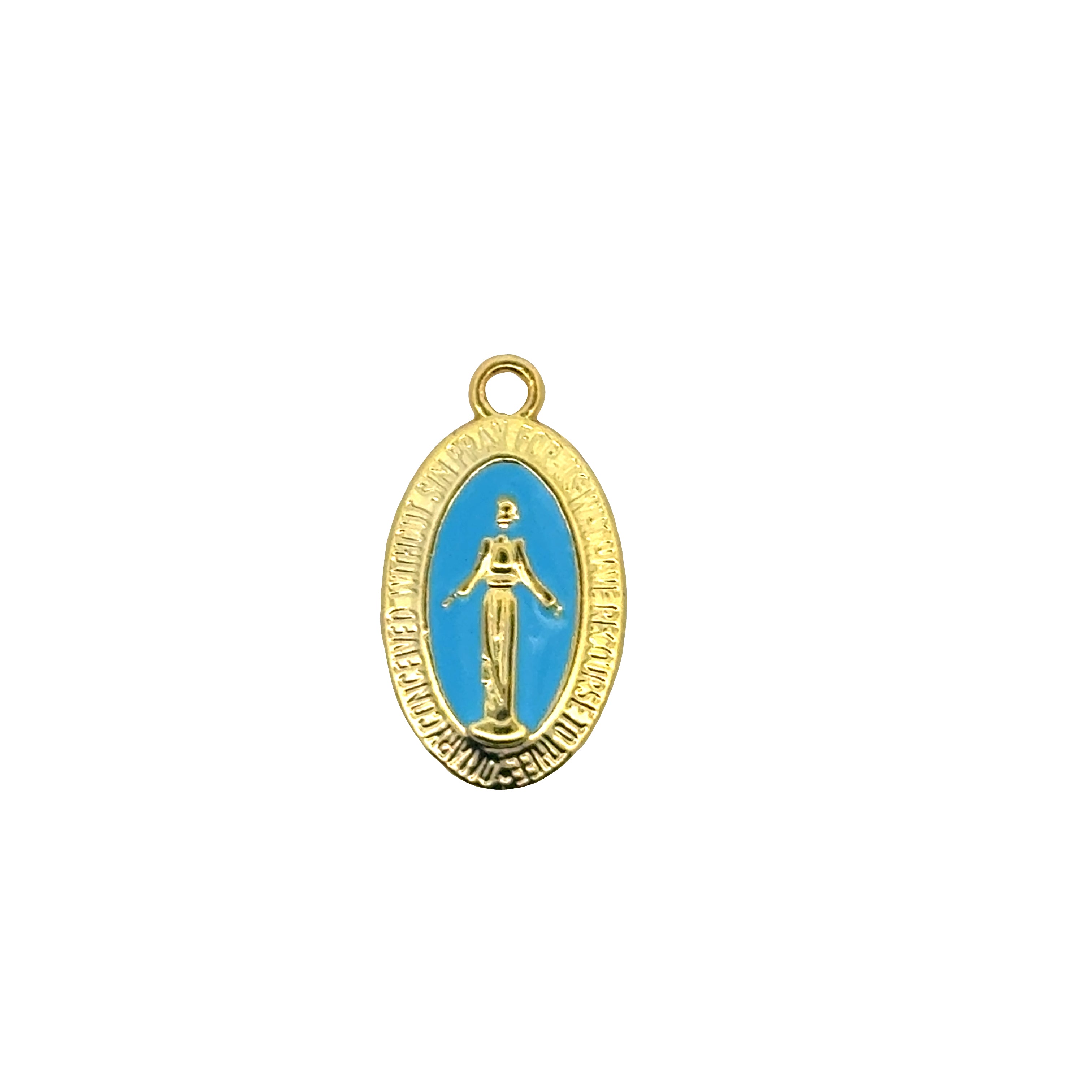 Enamel Guadalupe Charm