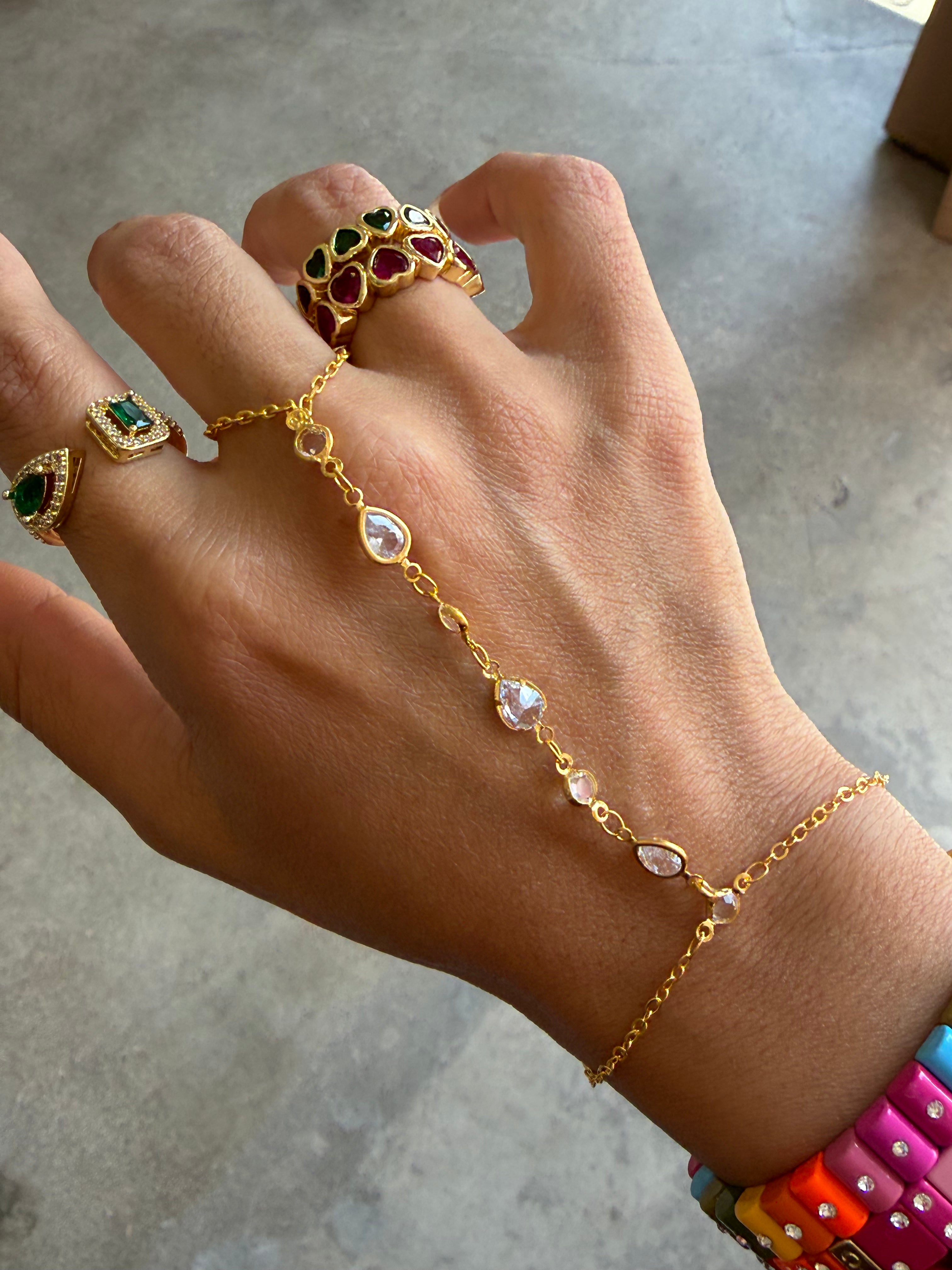Hand Chain Bracelet Collection