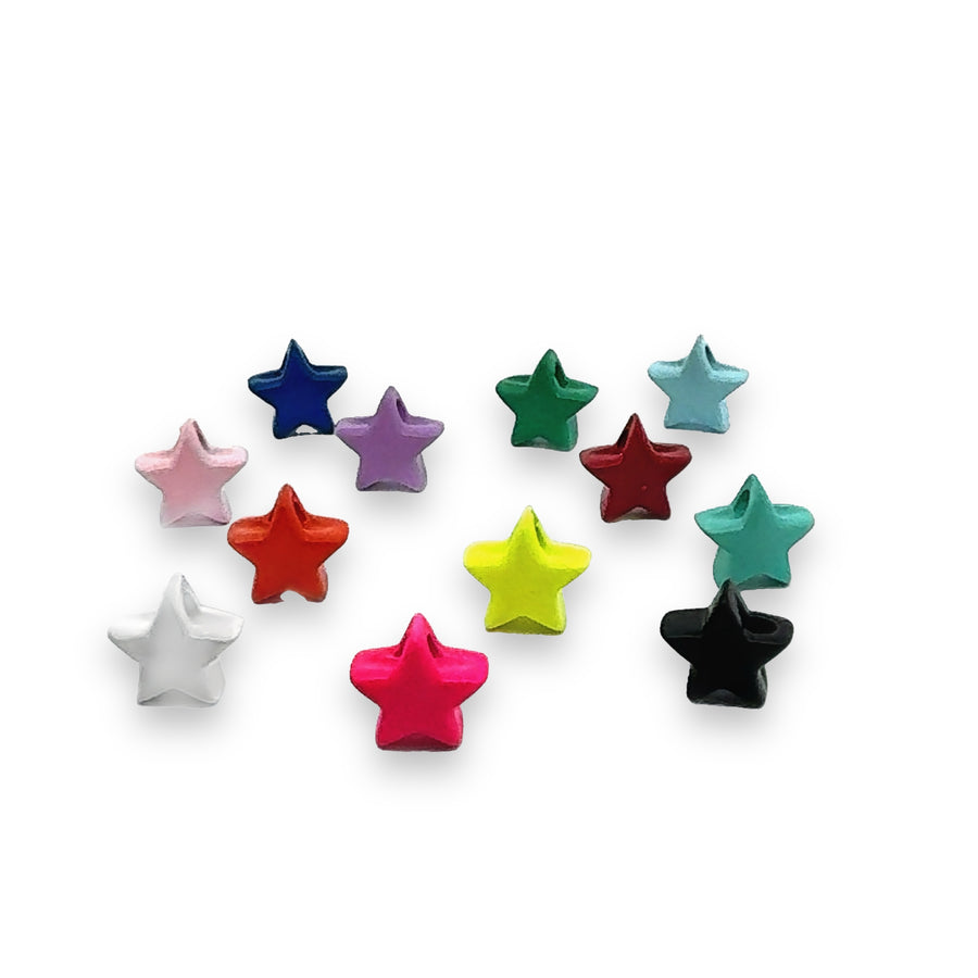 Star enamel Charm