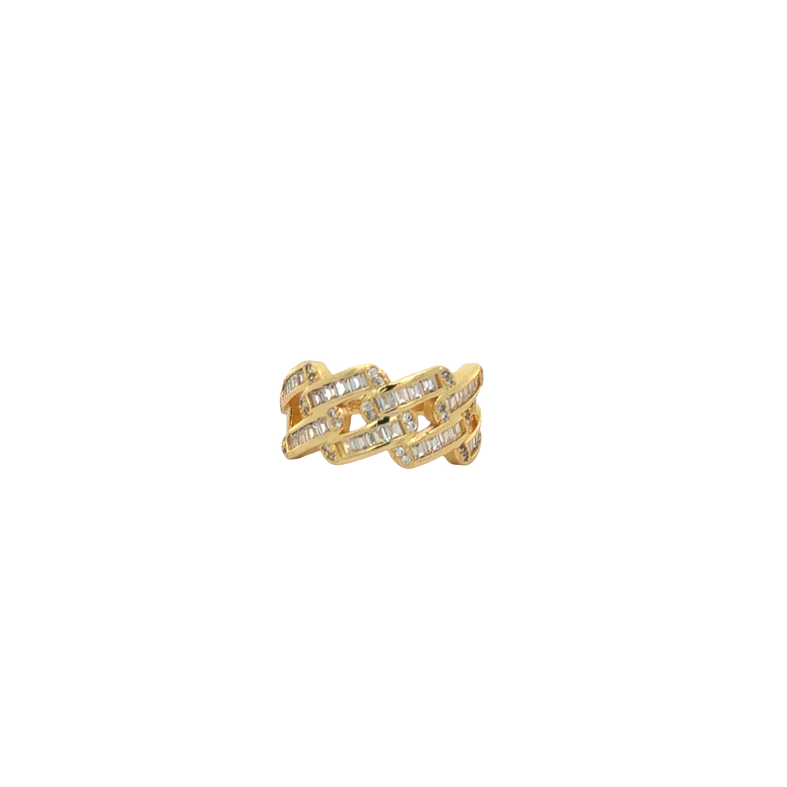 Chain Crystal Ring