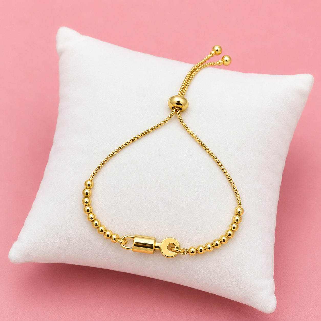 Key and lock Bracelets
