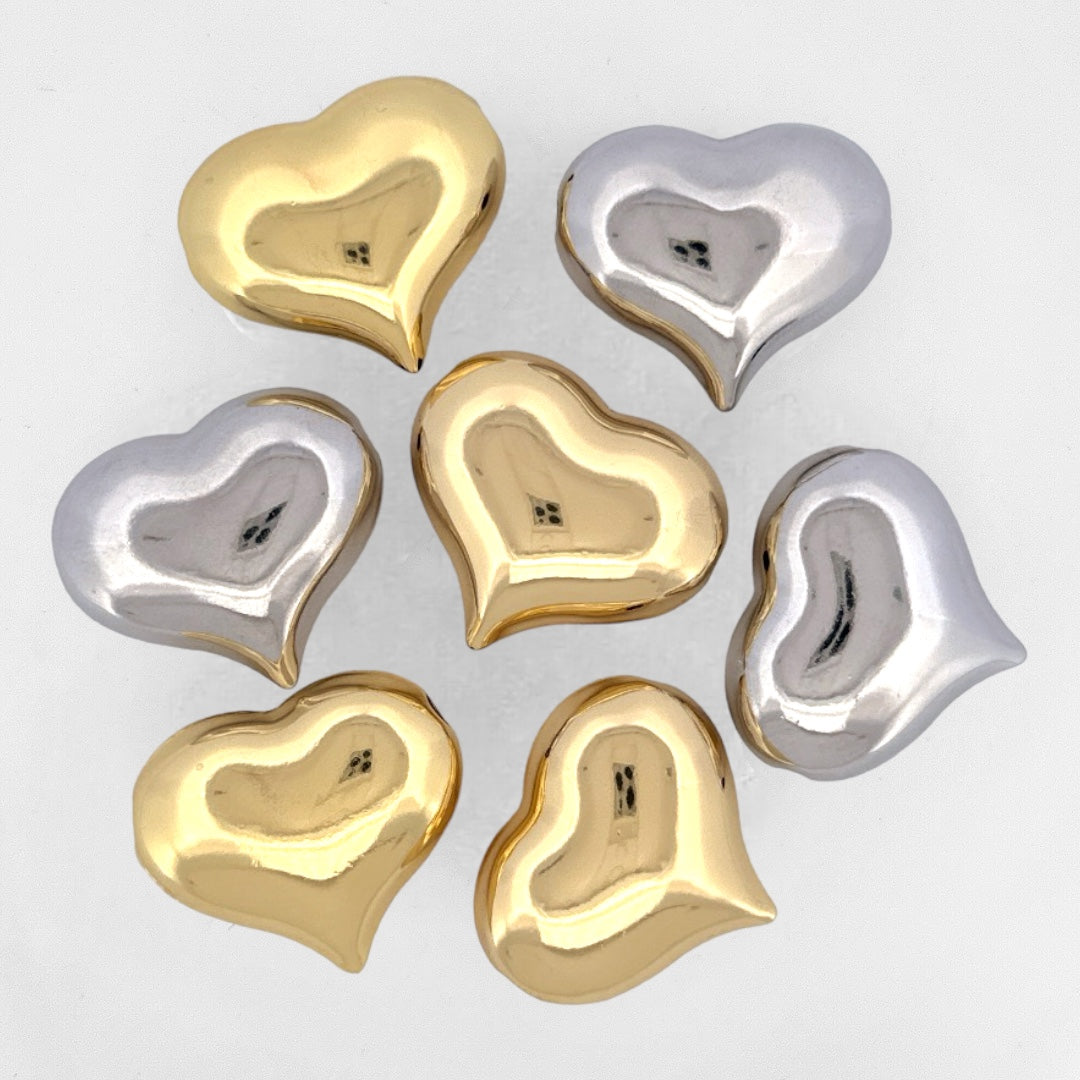 Ballon Hearts Charms