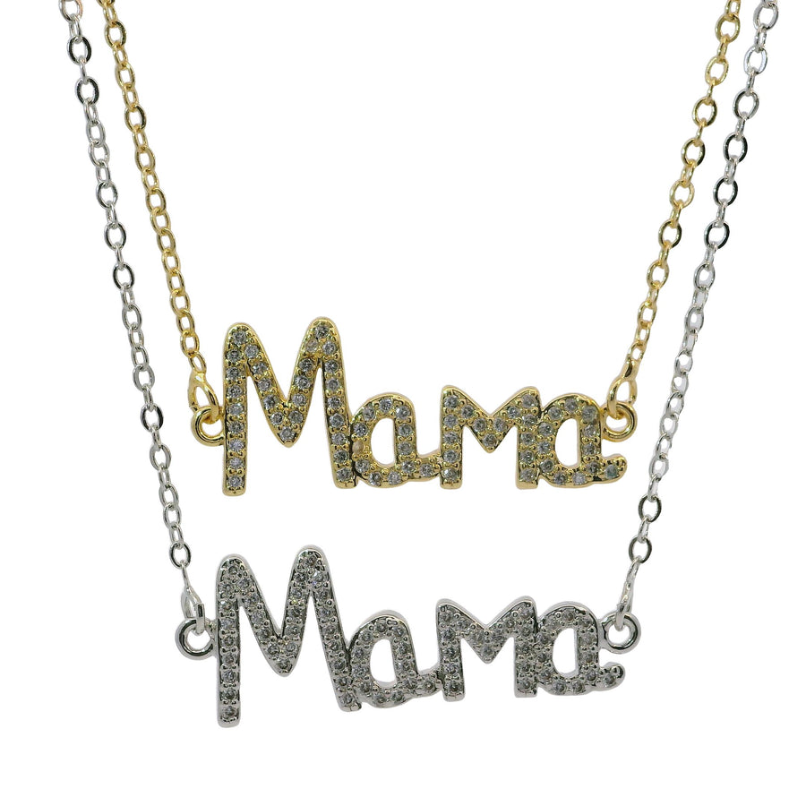 Mama Zirconium Necklace