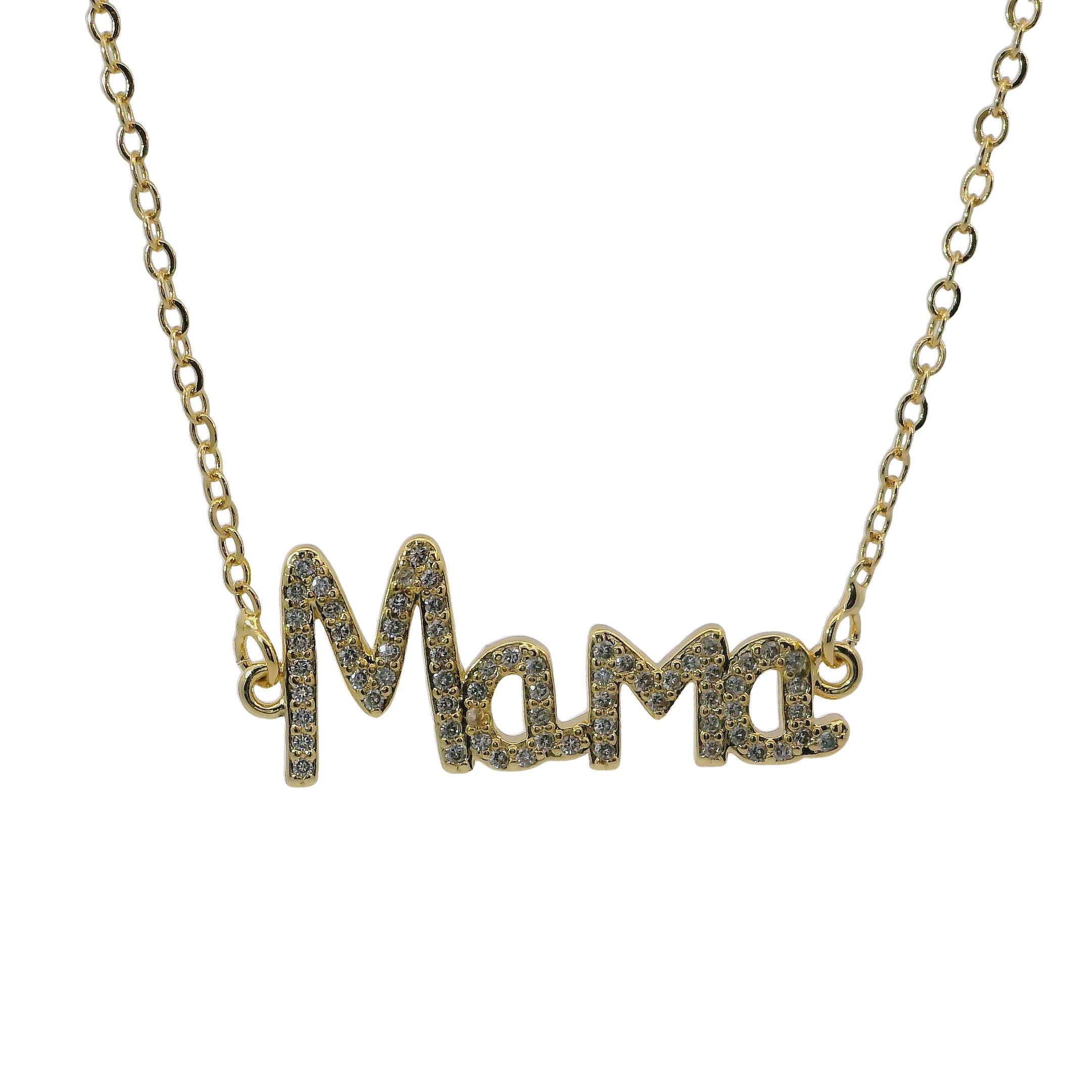 Mama Zirconium Necklace