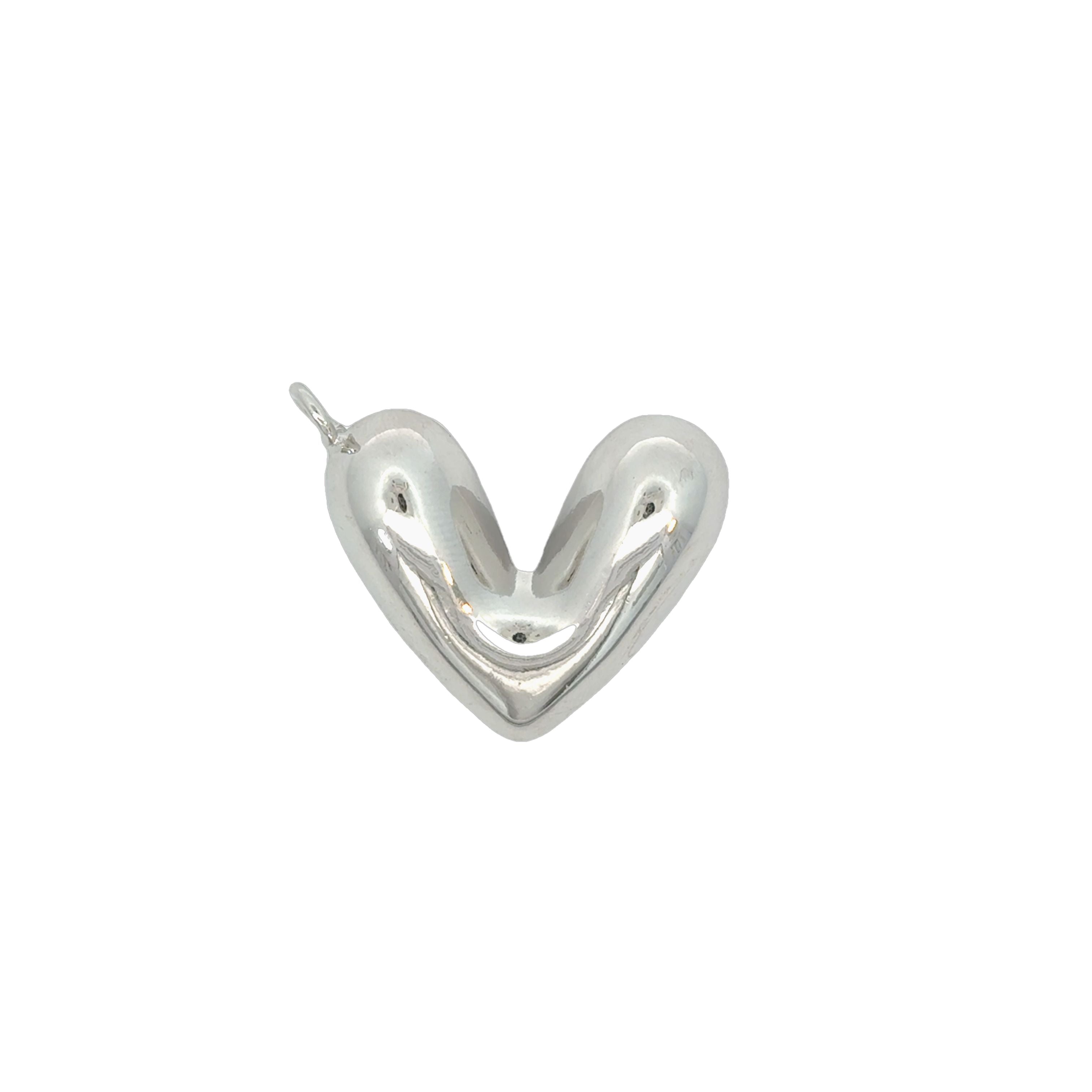 Puffed Heart Charm