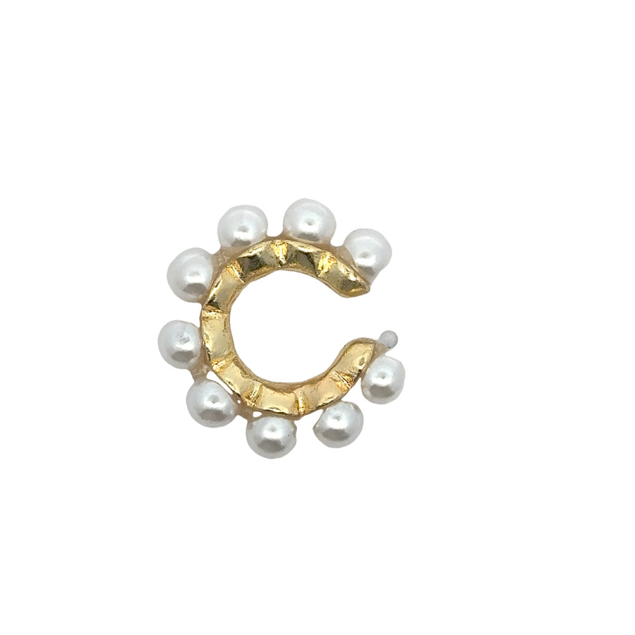 Pearl Line Earcuff