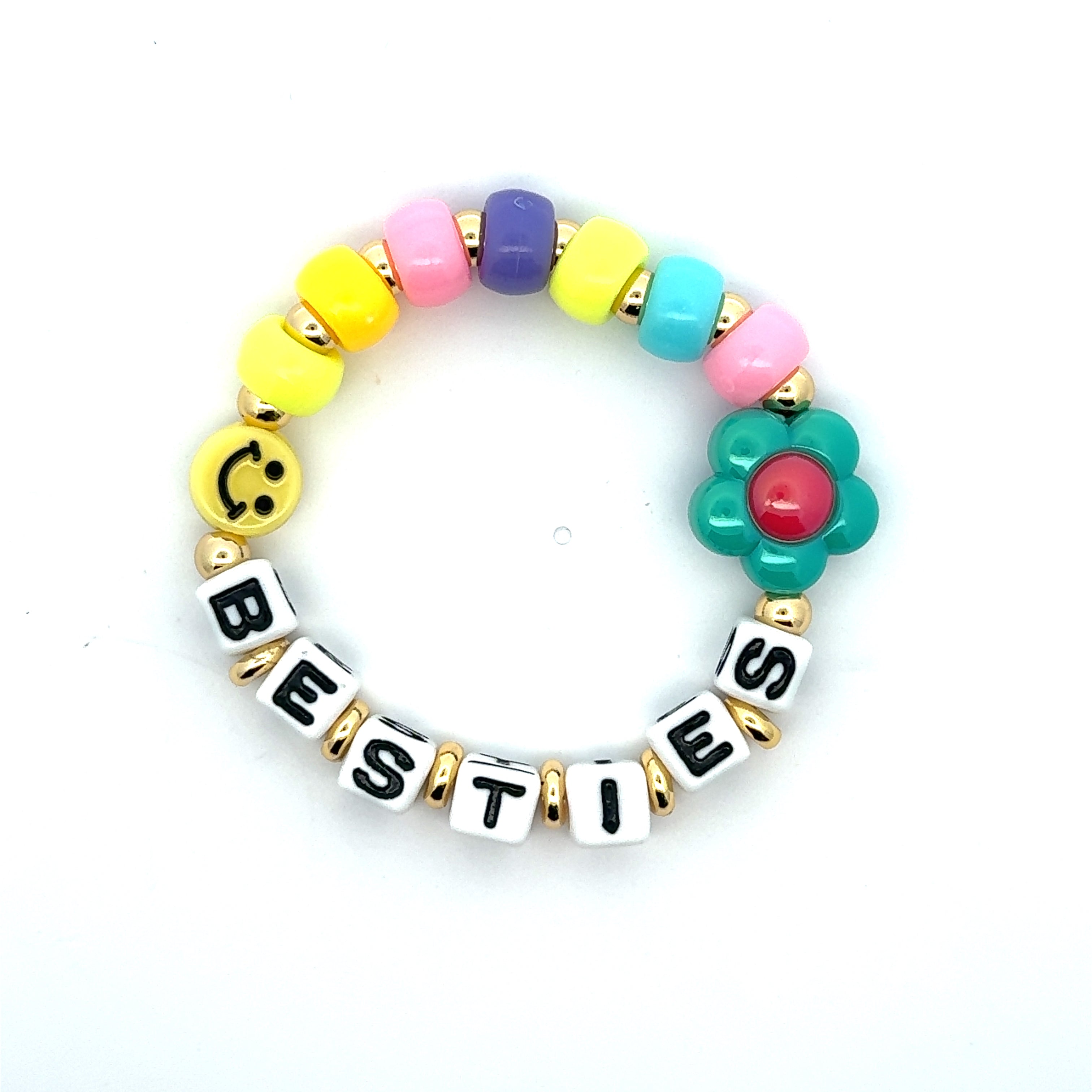 Rainbow Besties Beads Bracelet