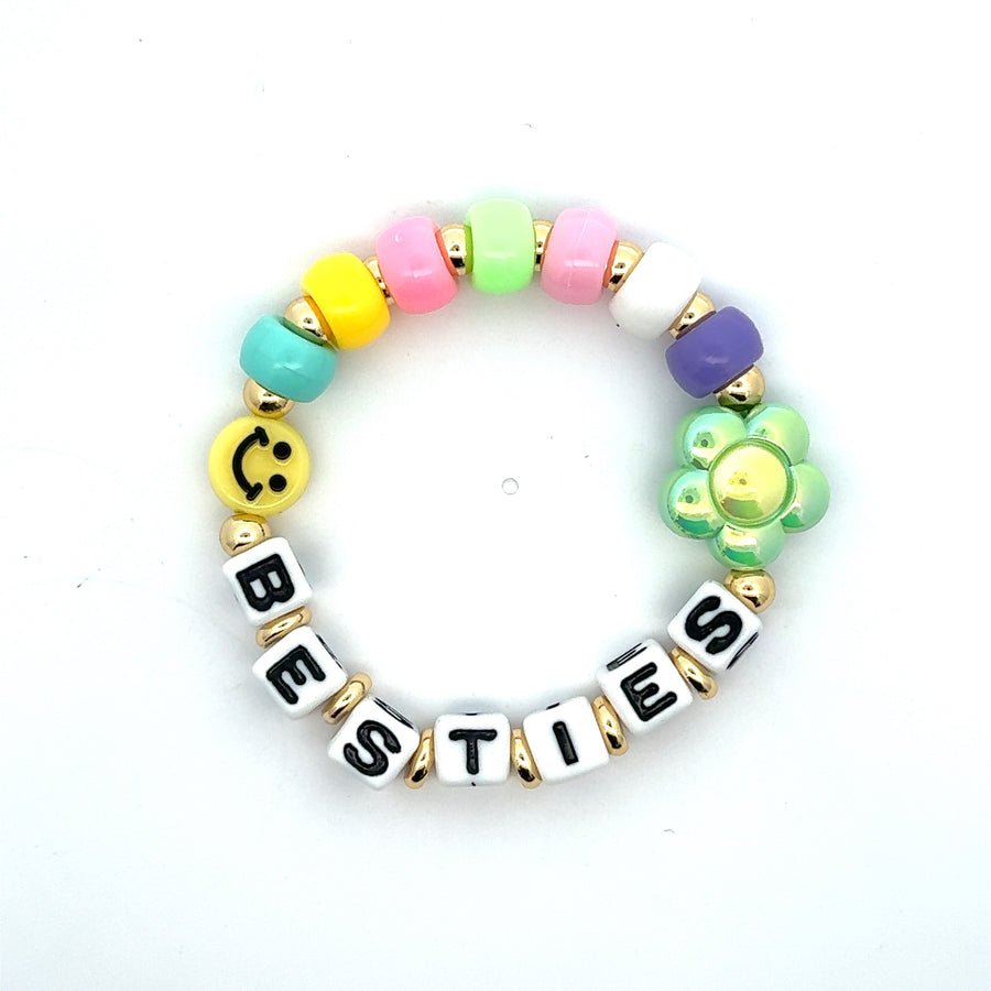 Rainbow Besties Beads Bracelet