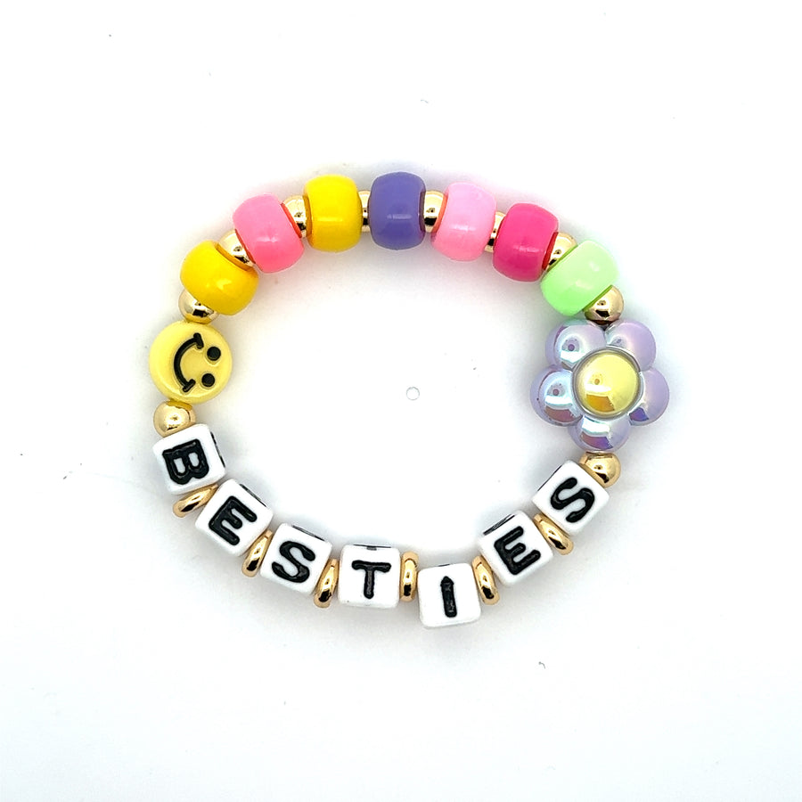 Rainbow Besties Beads Bracelet