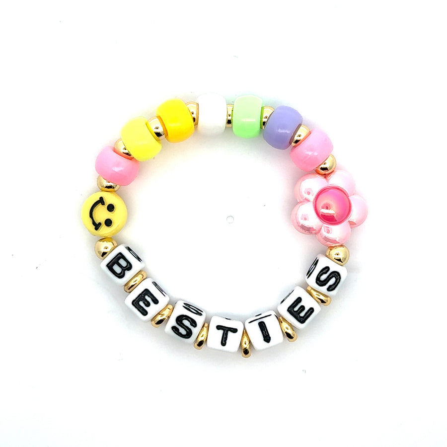 Rainbow Besties Beads Bracelet