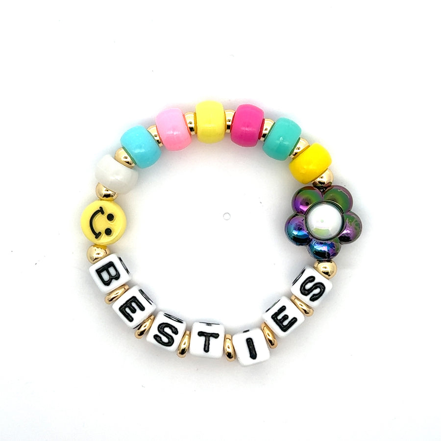 Rainbow Besties Beads Bracelet