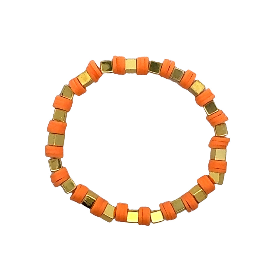 Color Gold Square Bracelet