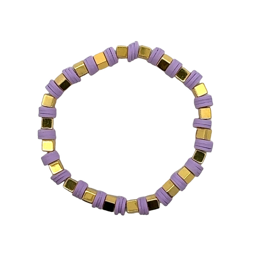 Color Gold Square Bracelet