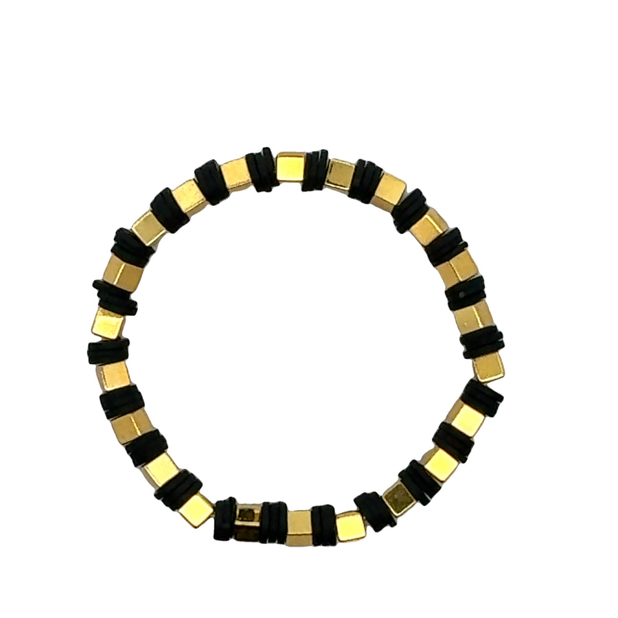 Color Gold Square Bracelet