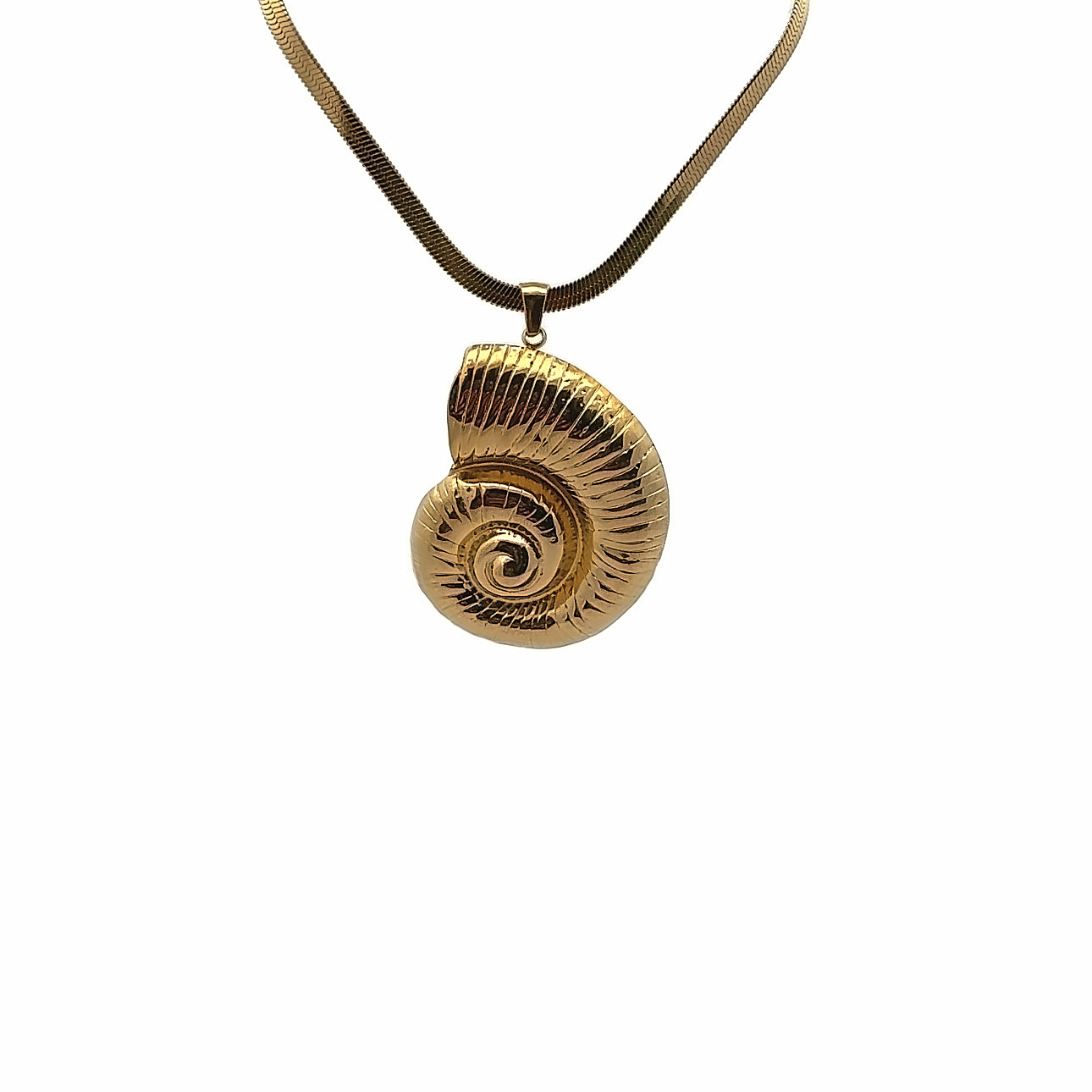 Snail Charm Necklace