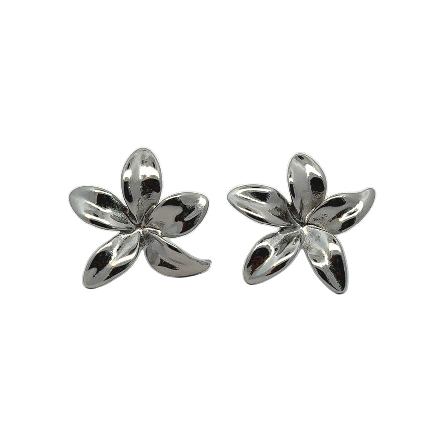 Shinny Flower Earring