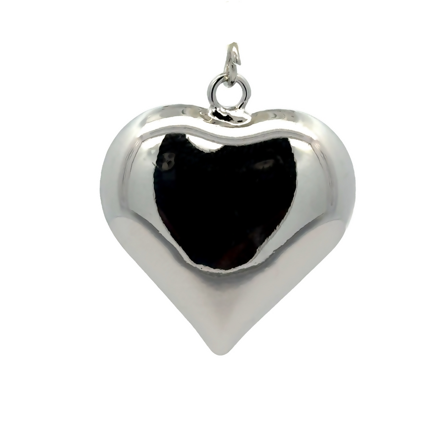 Solid Heart Charm