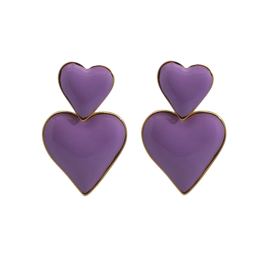 Sweet Hearts Colors Earrings