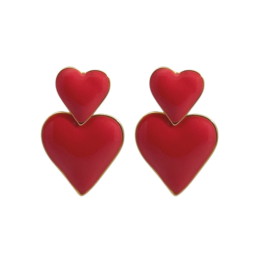 Sweet Hearts Colors Earrings