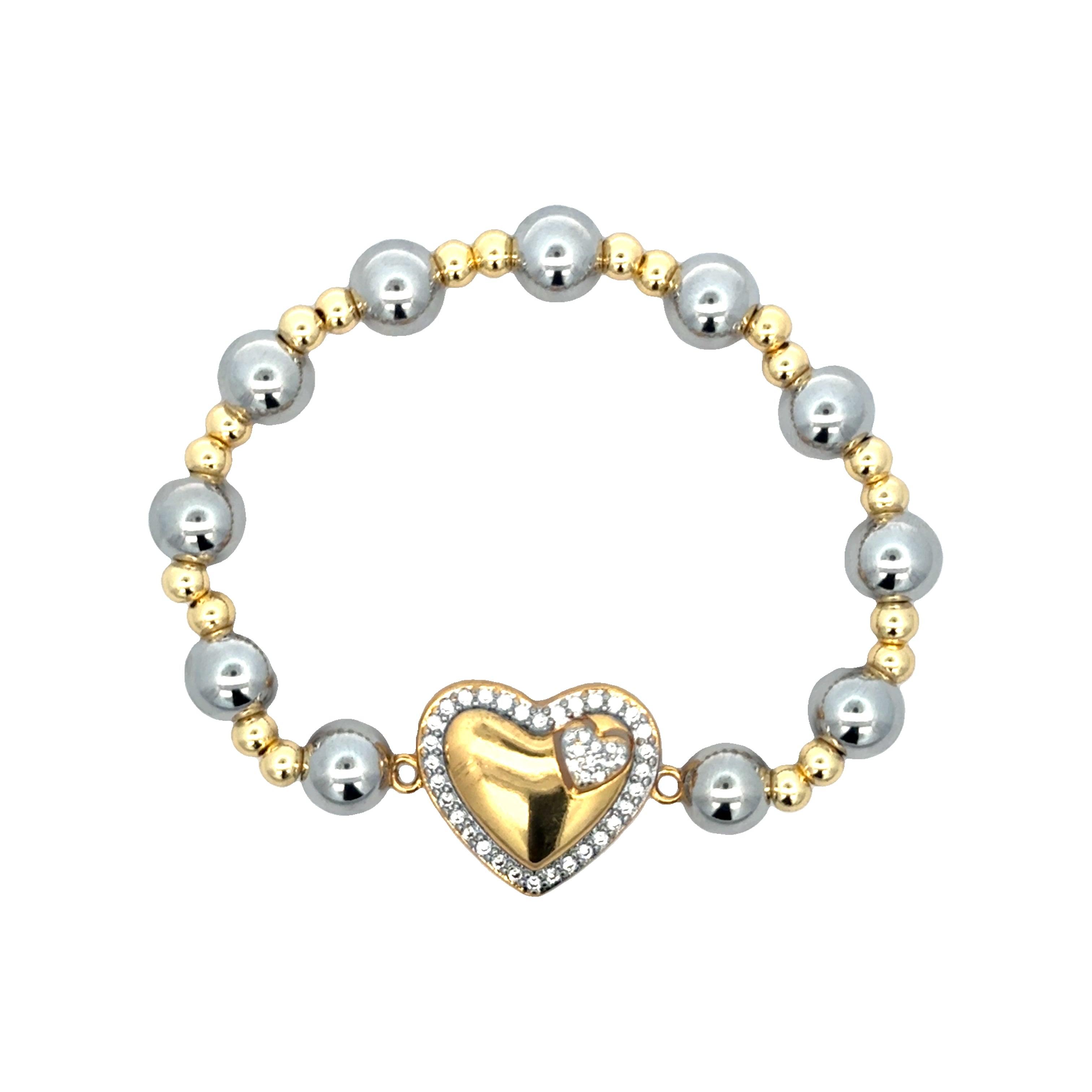 Tow Tone Harmony Bracelet