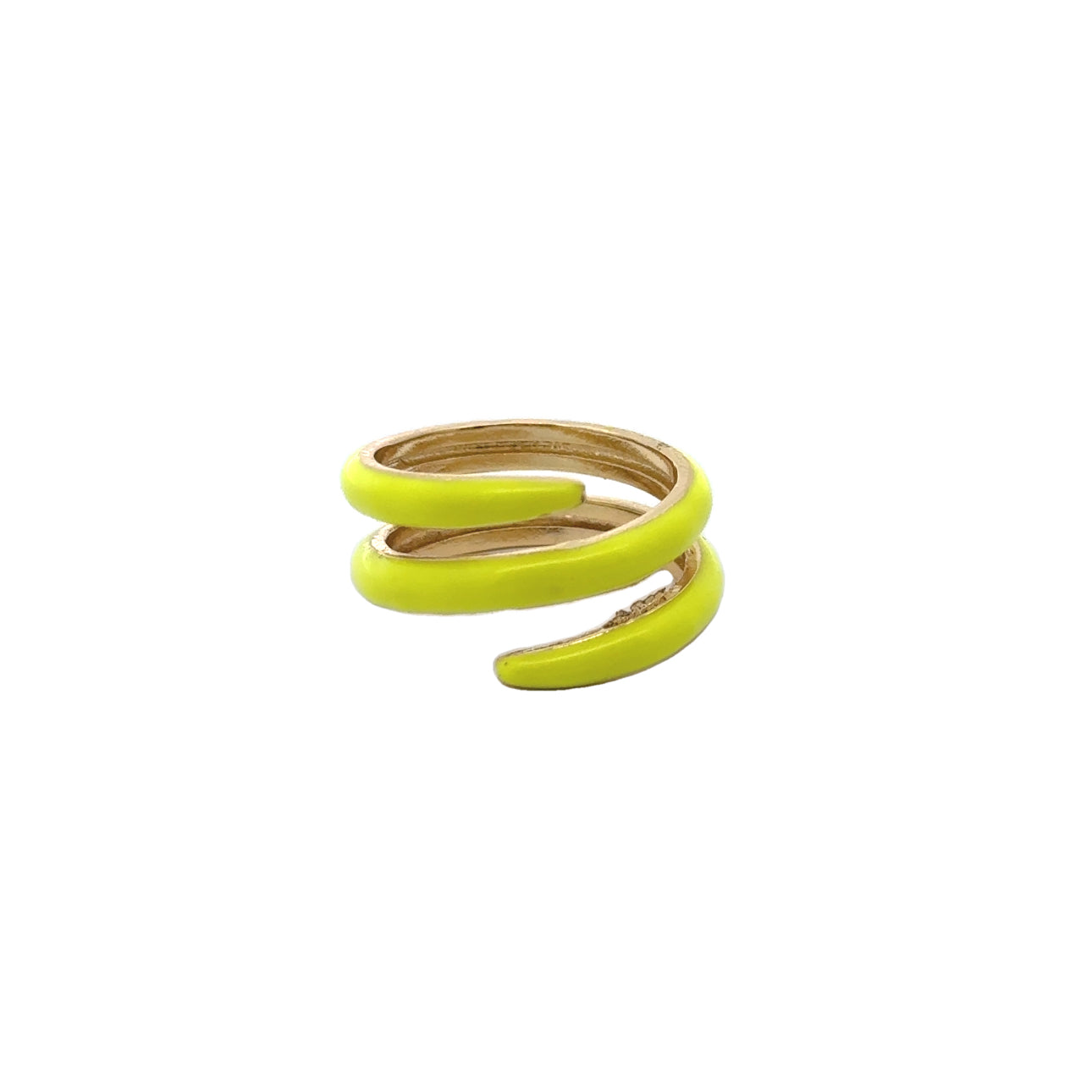 Twisted Enamel Ring