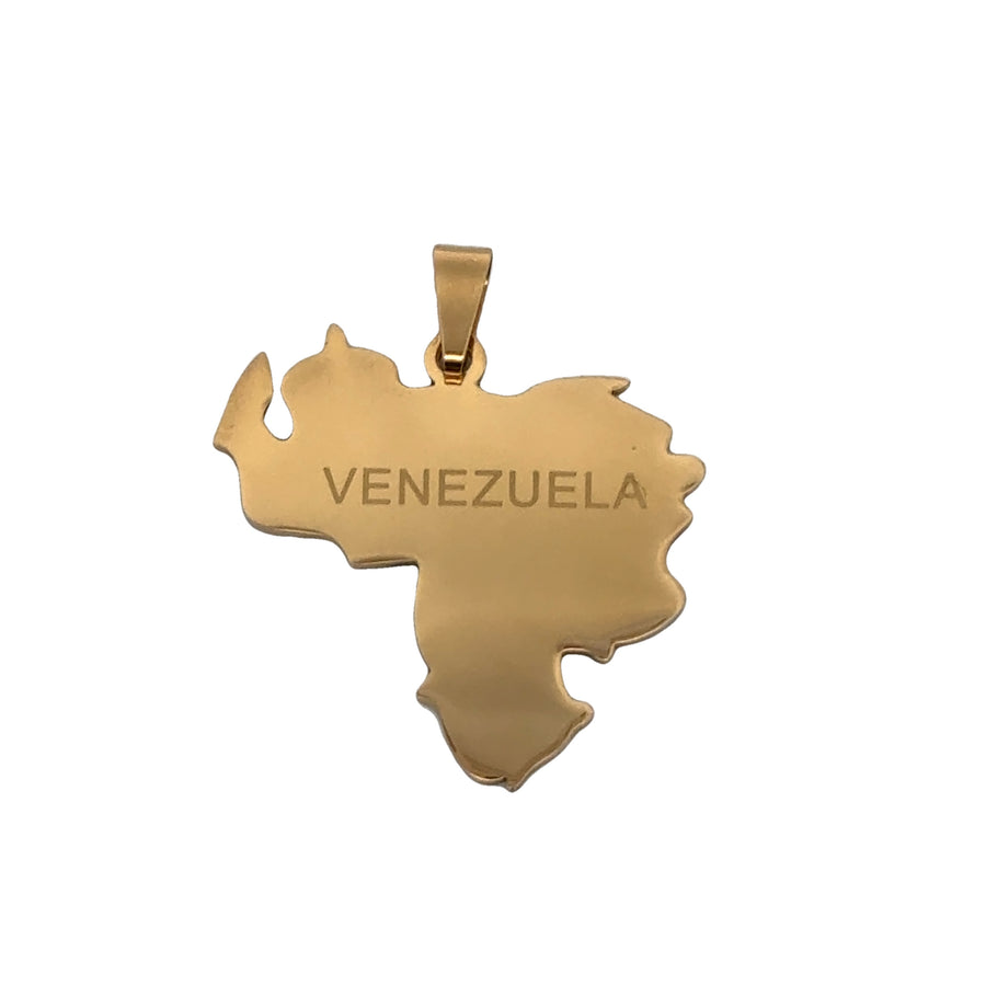 Venezuela Map Charm