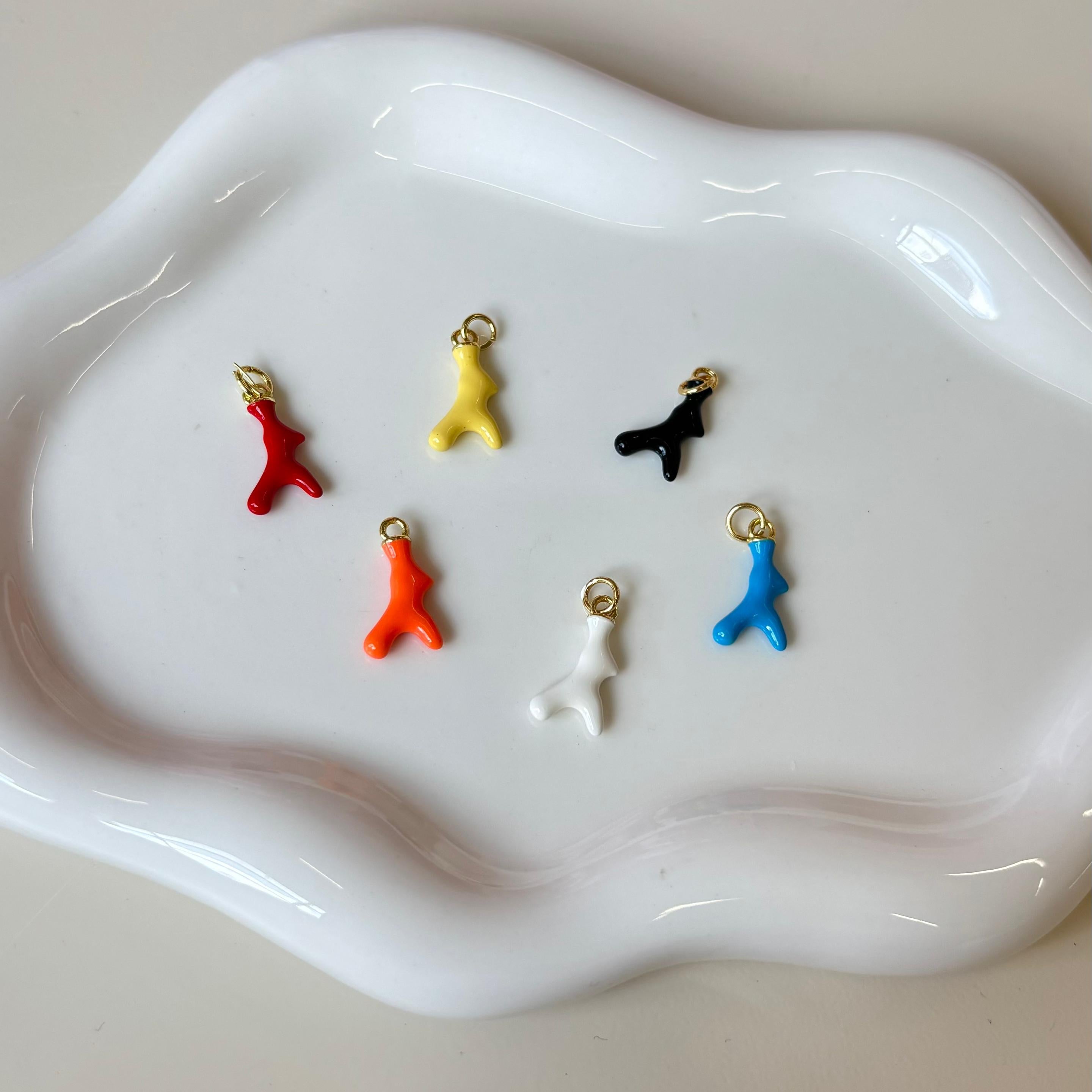 Mini Coral Charm