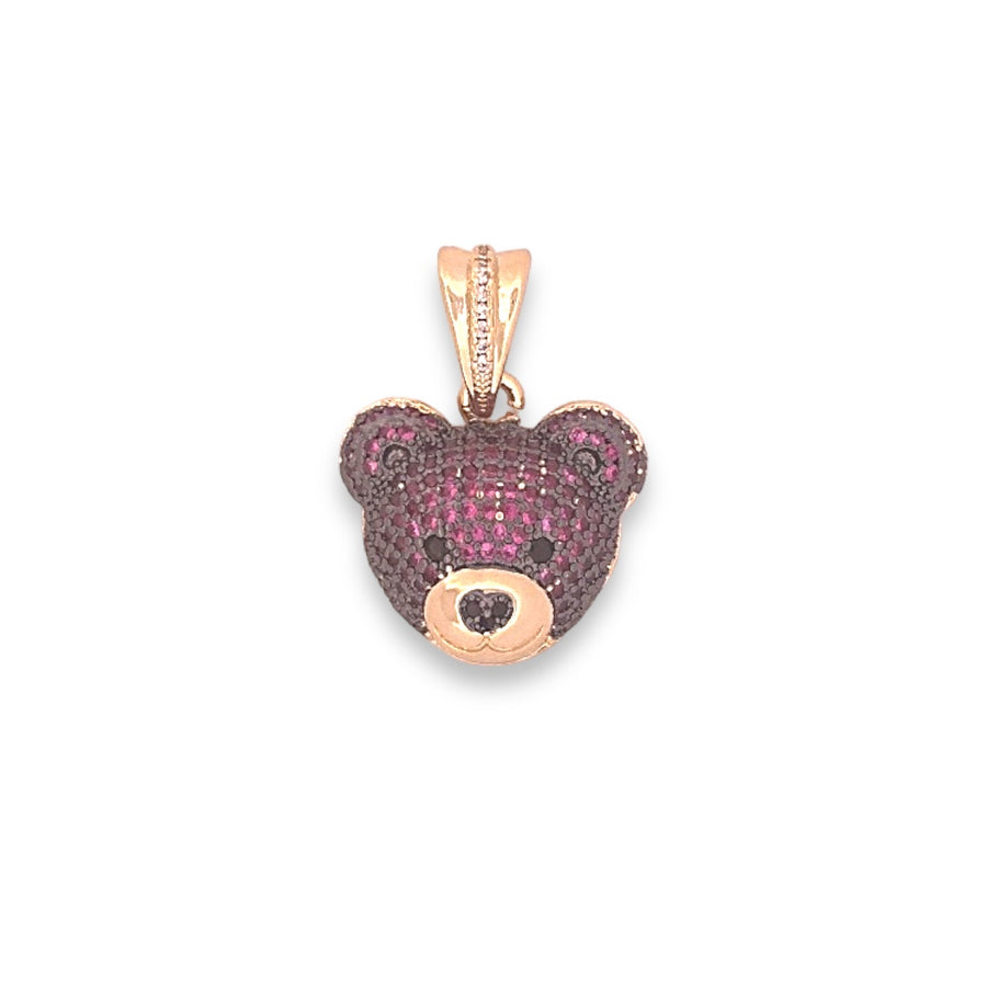 Zirconium Teddy Bear Charm