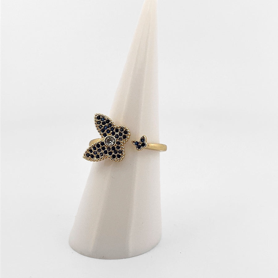 Delicate Butterfly Color Ring