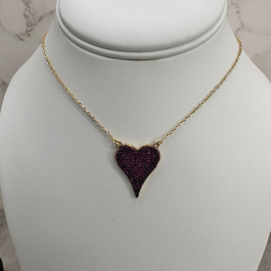 Curve Heart Necklace