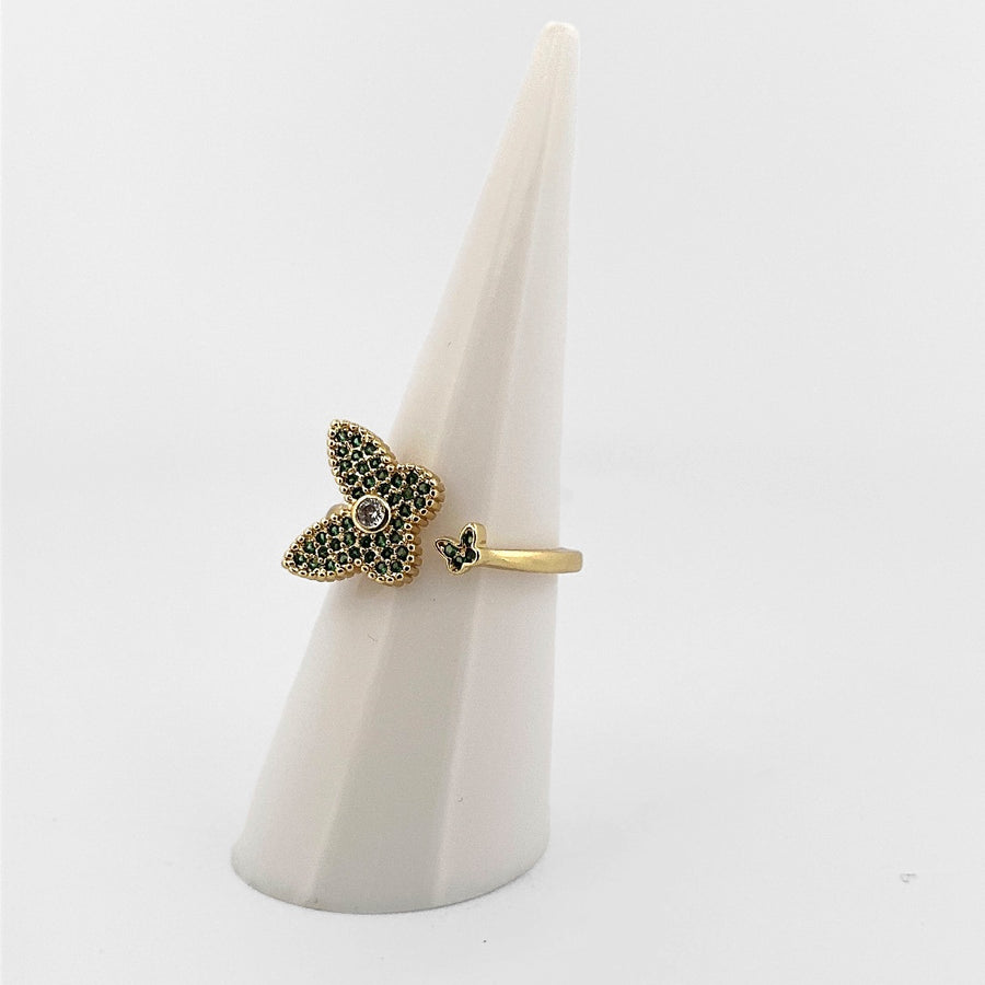 Delicate Butterfly Color Ring