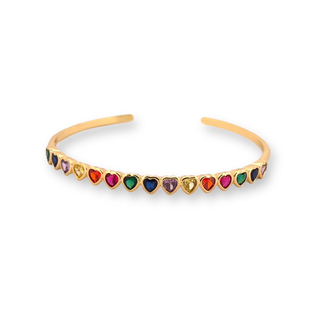 Hearts Color Cuff