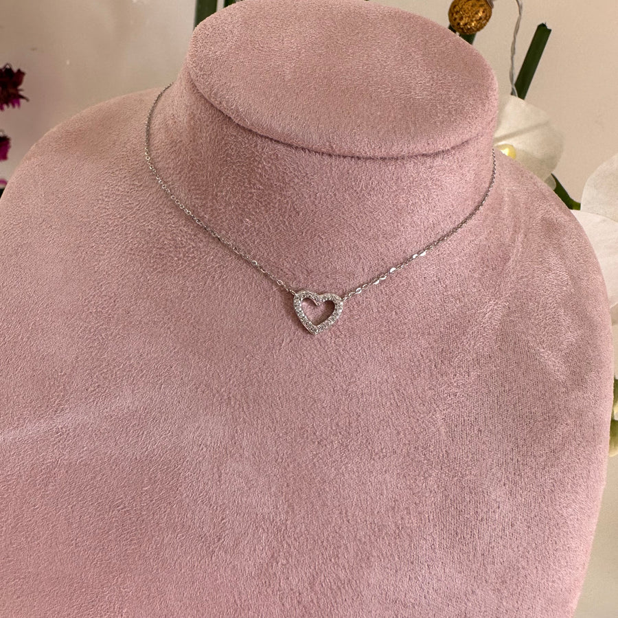 Heart Diamond Necklace