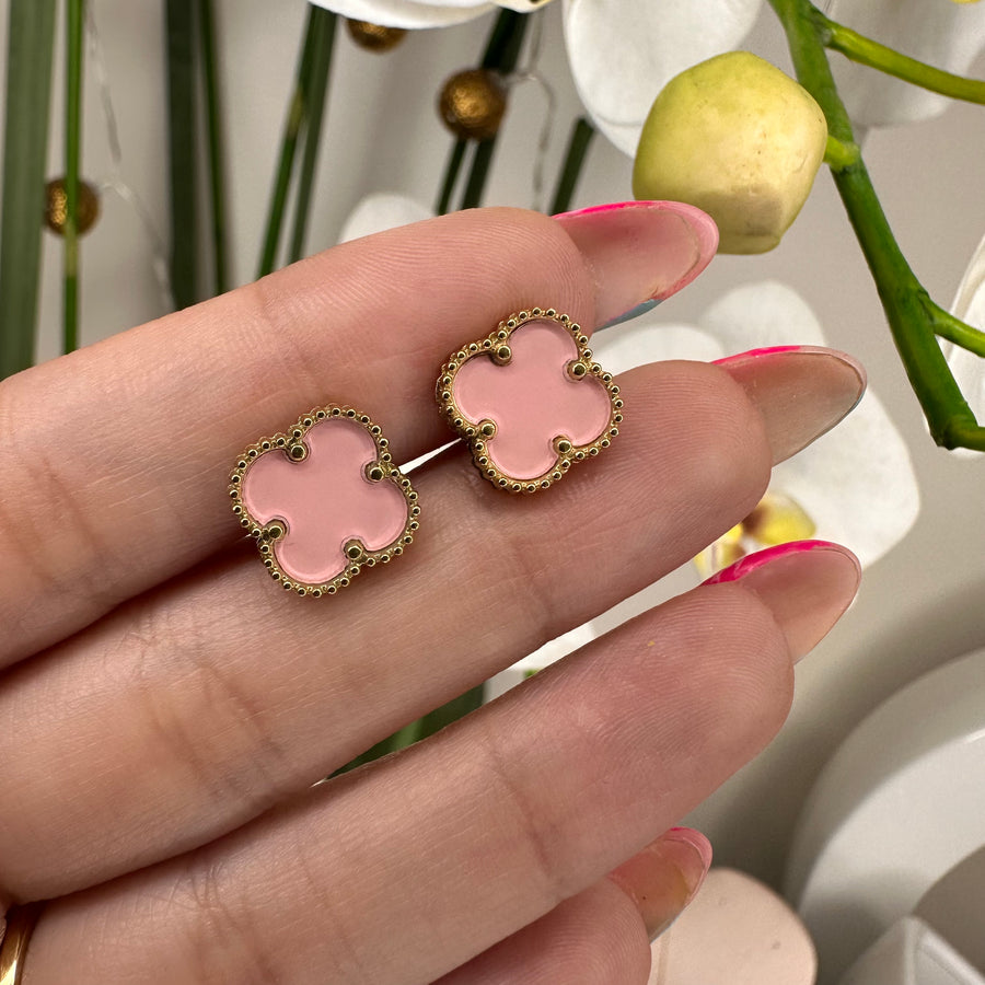 Basic clover earrings