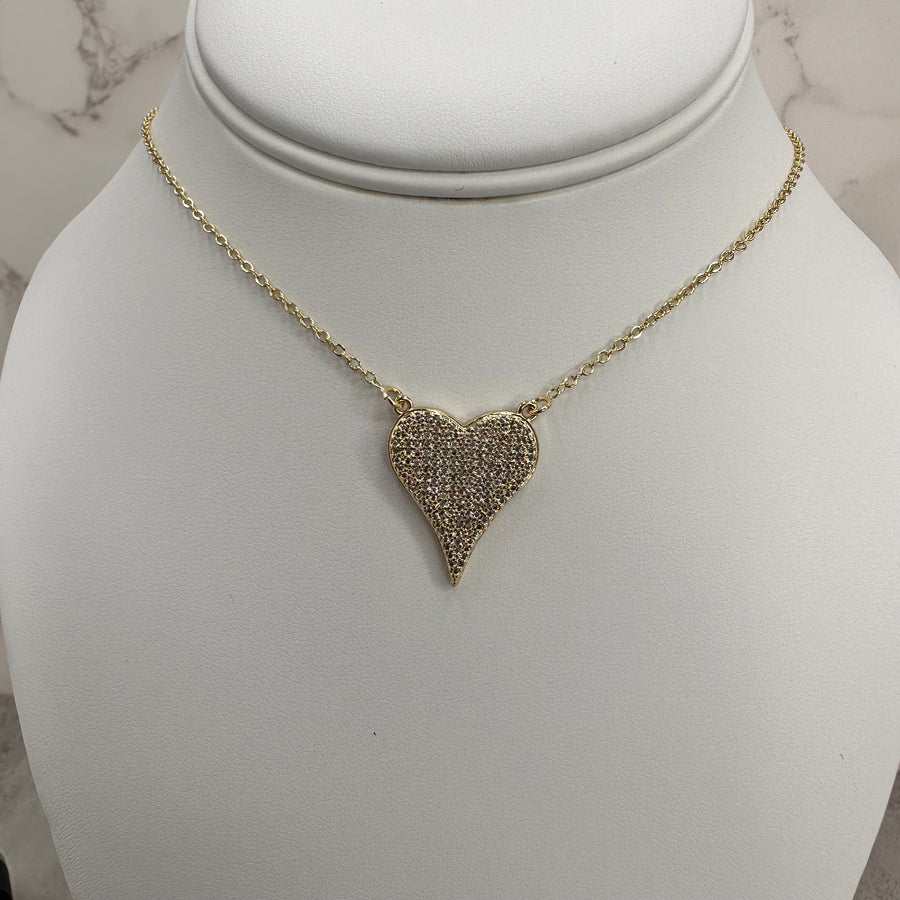 Curve Heart Necklace